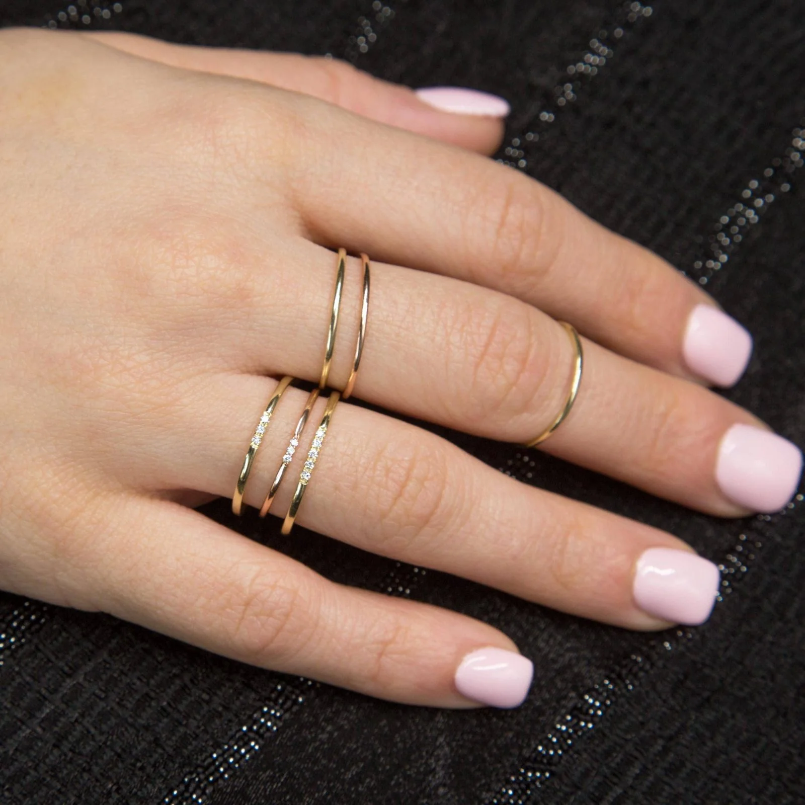 Thin Wedding Ring 1mm — additional product image 4 from AntEva Crafts