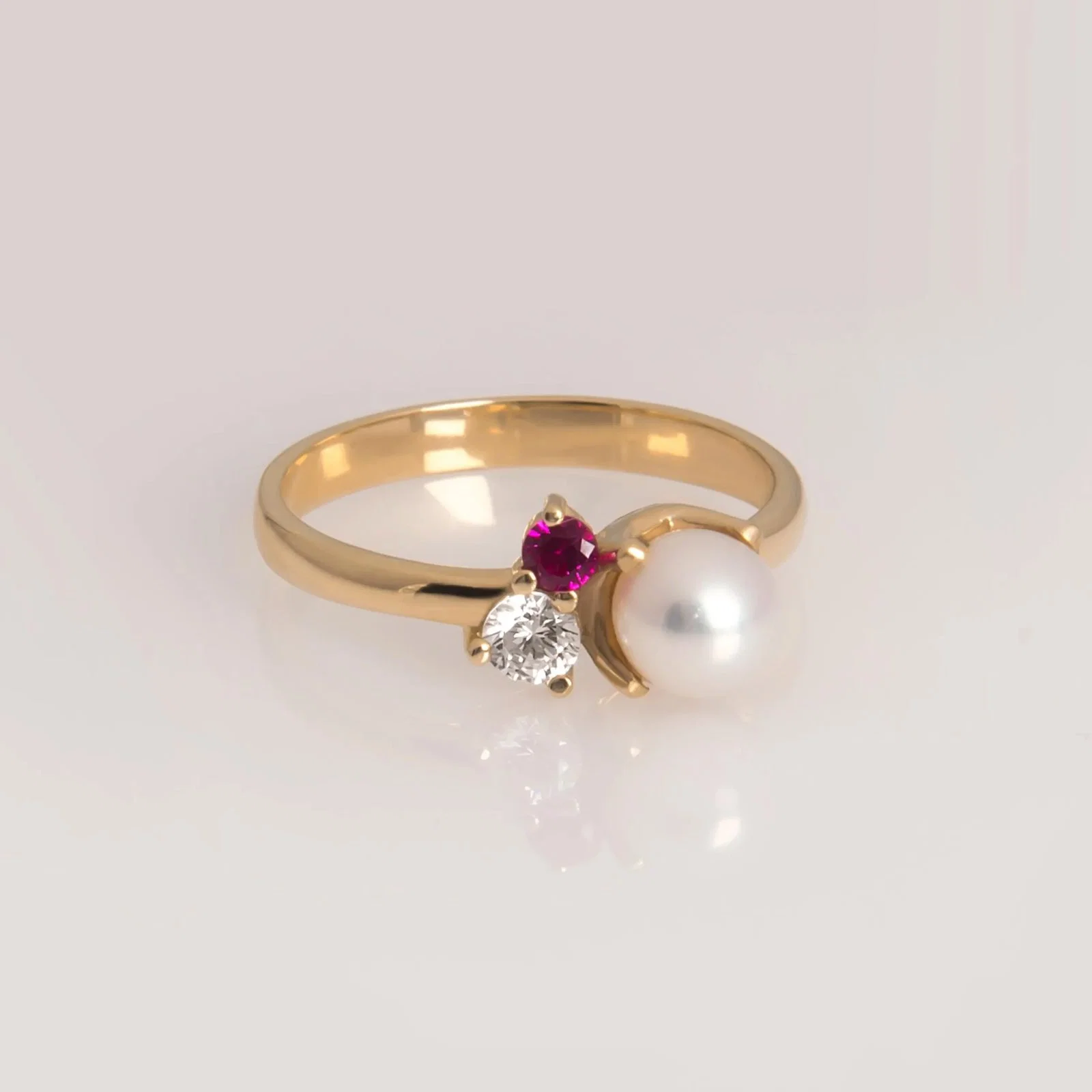 Pearl Birthstone Ring — additional product image 3 from AntEva Crafts