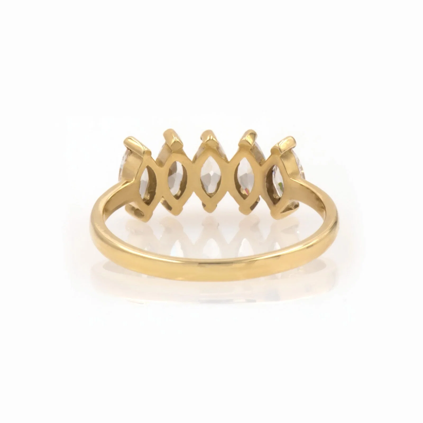 Marquise Wedding Ring — additional product image 7 from AntEva Crafts