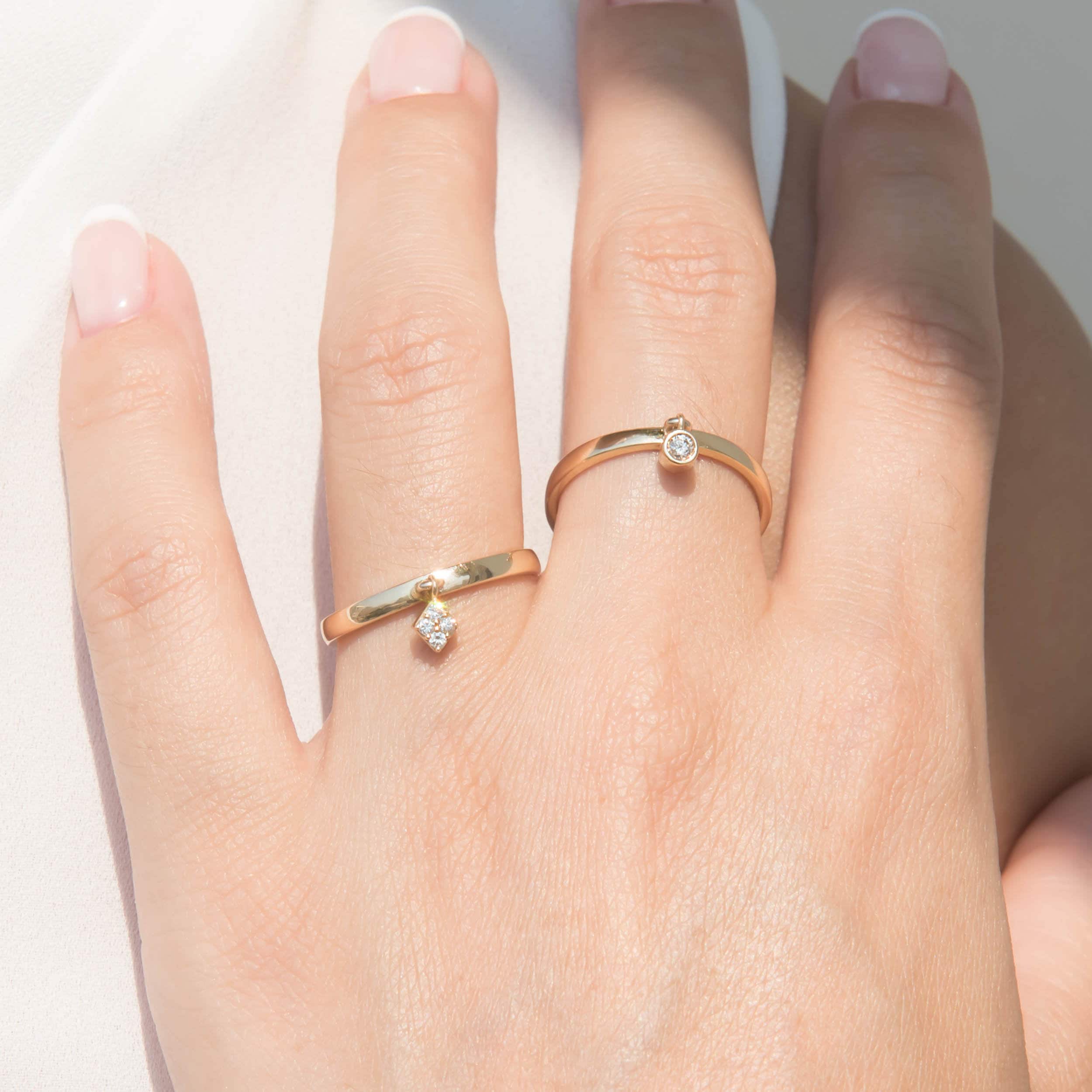 Hanging Marquise Ring — additional product image 5 from AntEva Crafts