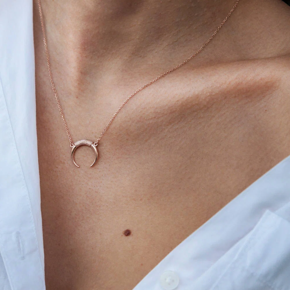 Horn Necklace — additional product image 3 from AntEva Crafts