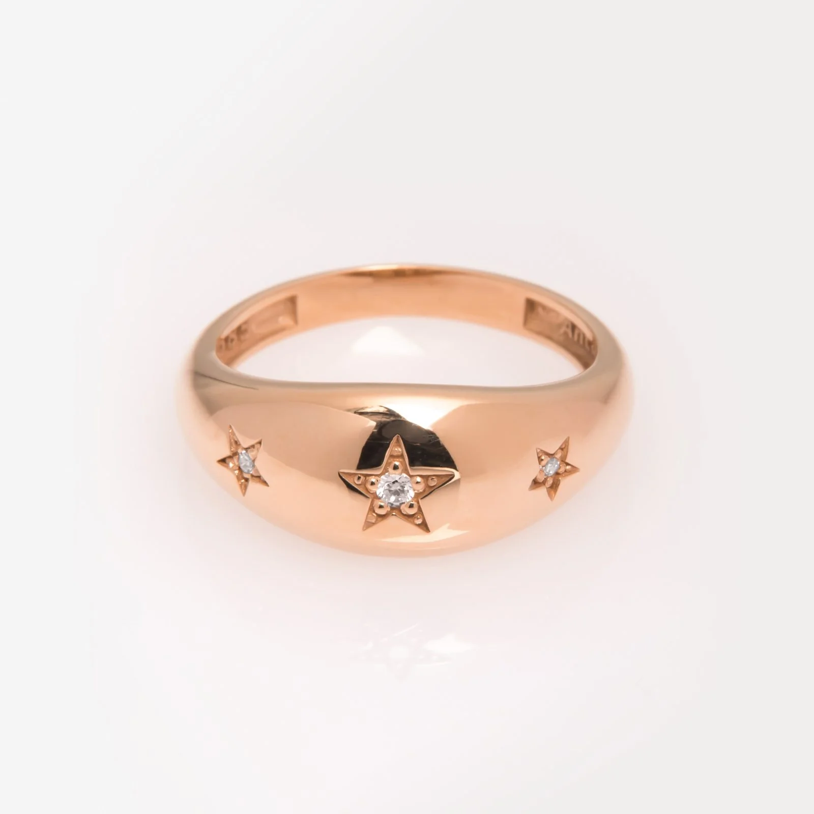 North Star Dome Ring — additional product image 8 from AntEva Crafts