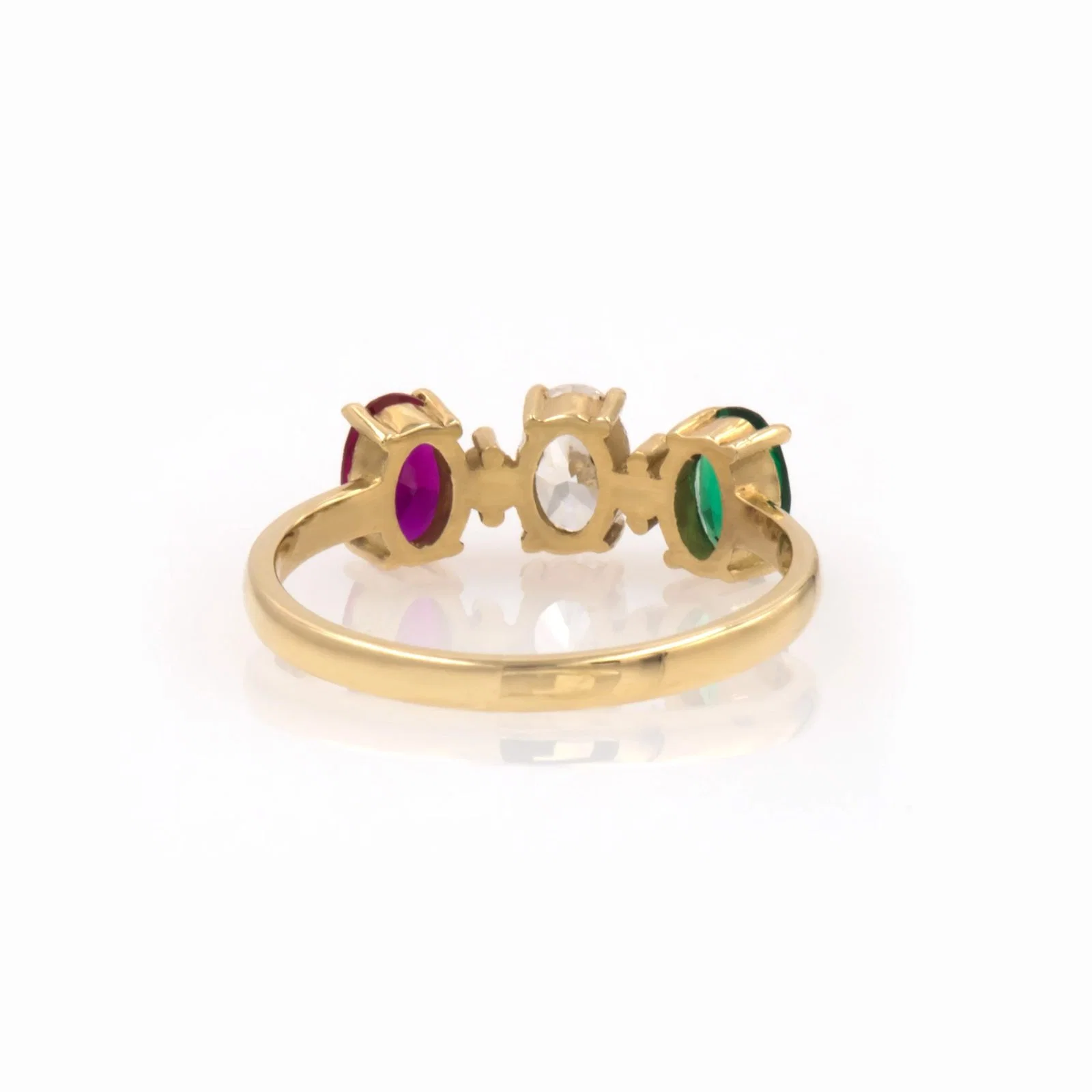 Triple Stone Ring — additional product image 5 from AntEva Crafts