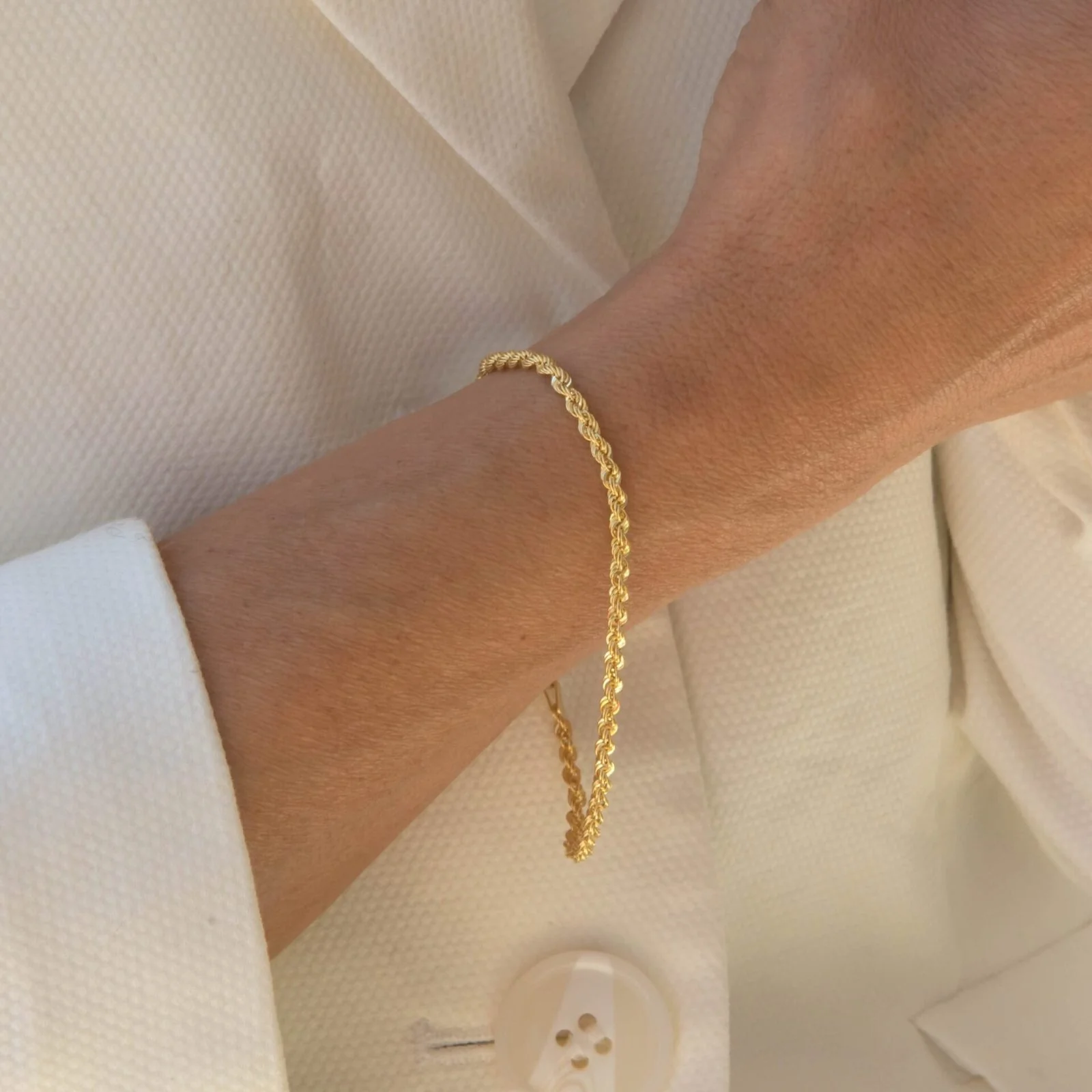 Rope Chain Bracelet — additional product image 2 from AntEva Crafts