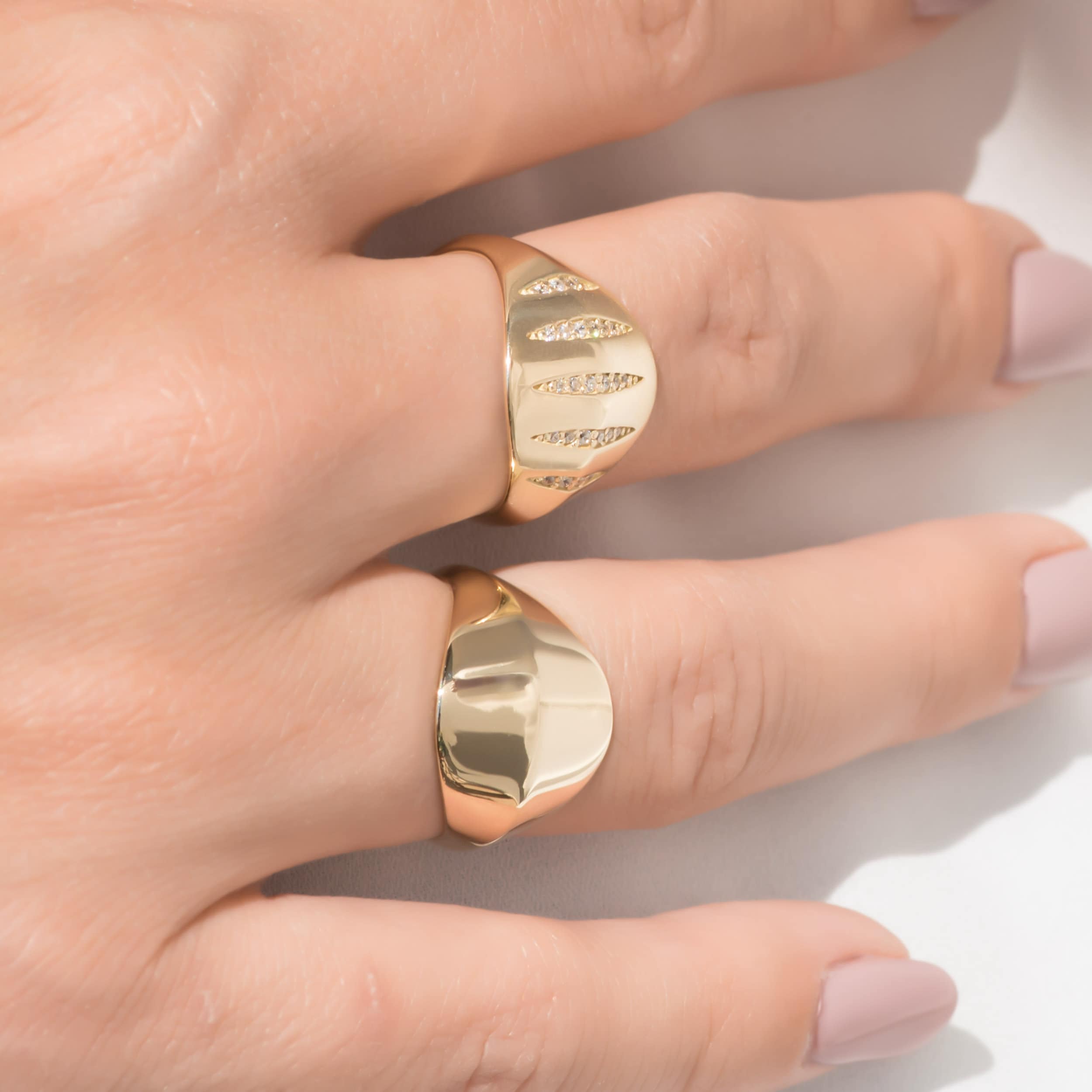 Chunky Statement Ring — additional product image 4 from AntEva Crafts