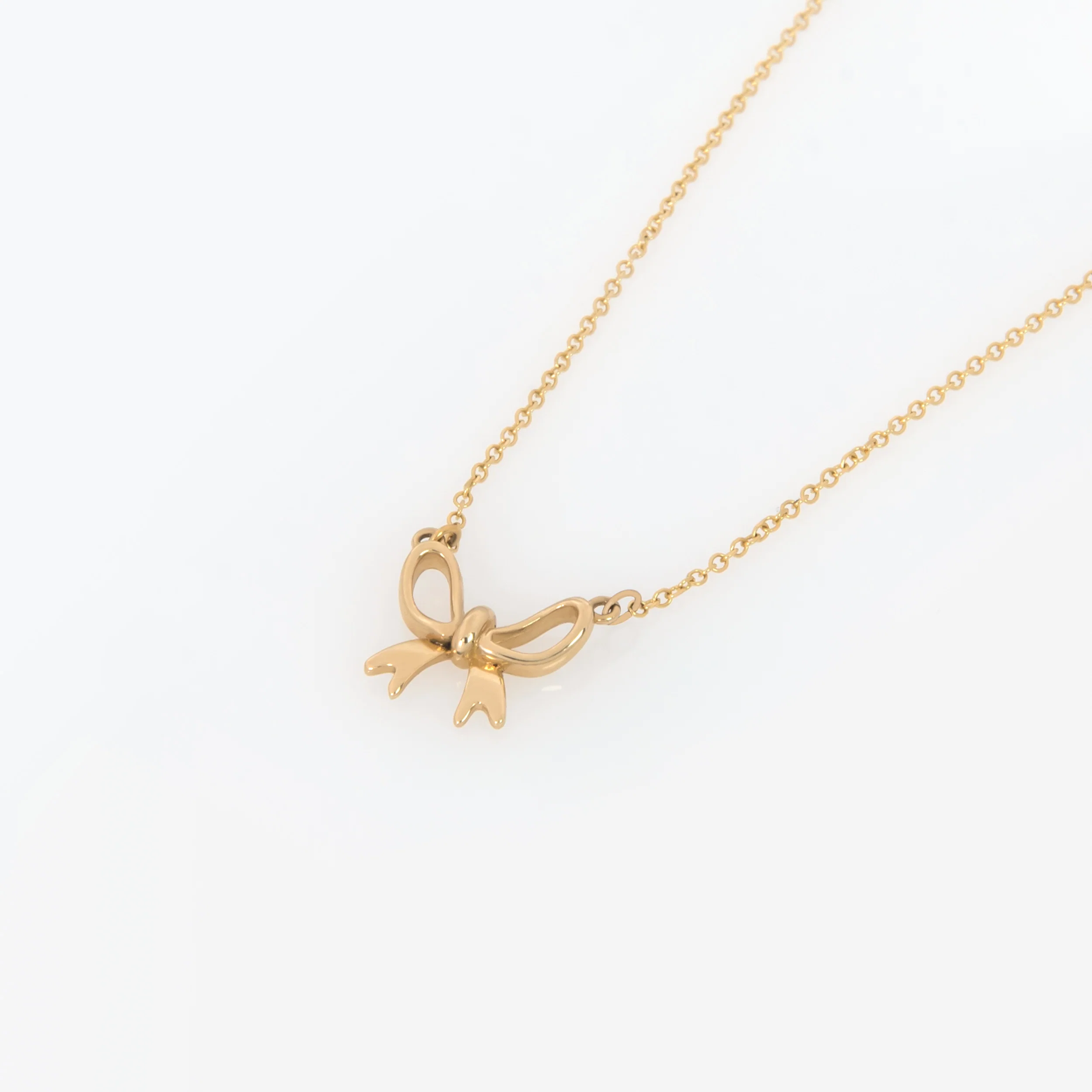 Dainty Bow Necklace — additional product image 3 from AntEva Crafts