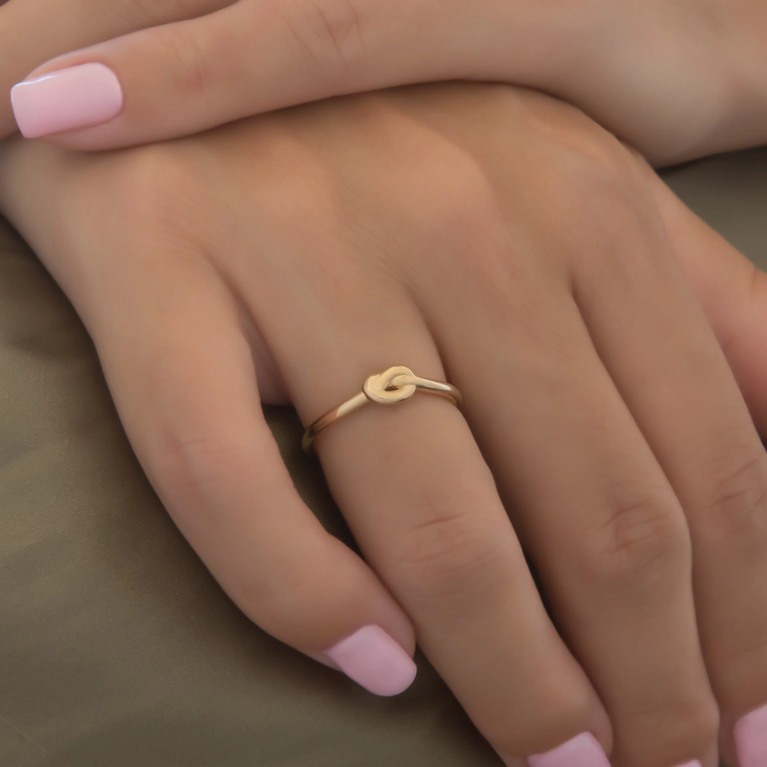 Dainty Knot Ring — additional product image 5 from AntEva Crafts