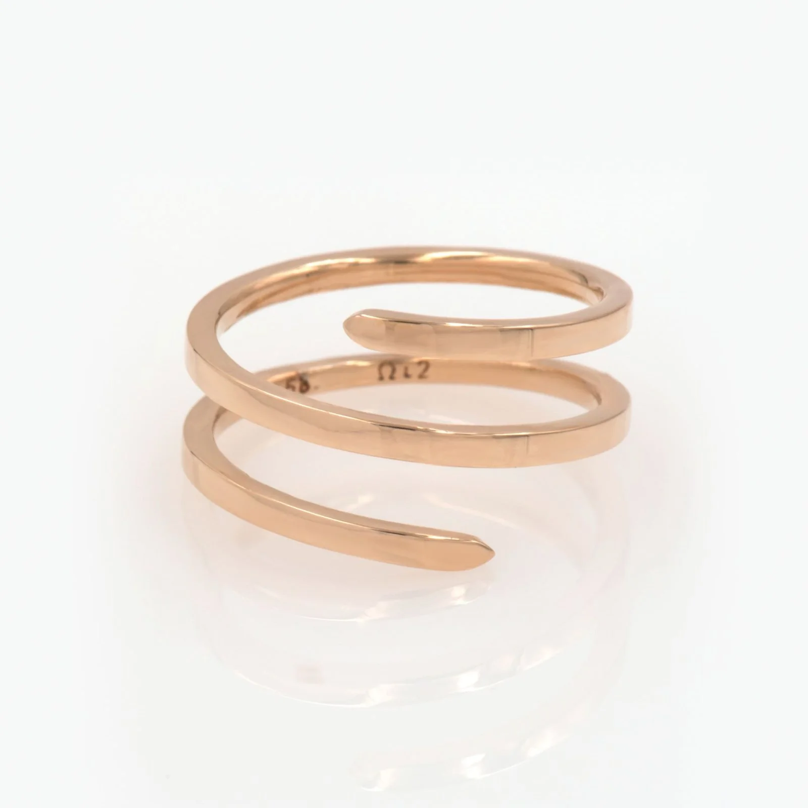 Spiral Wrap Ring — additional product image 8 from AntEva Crafts