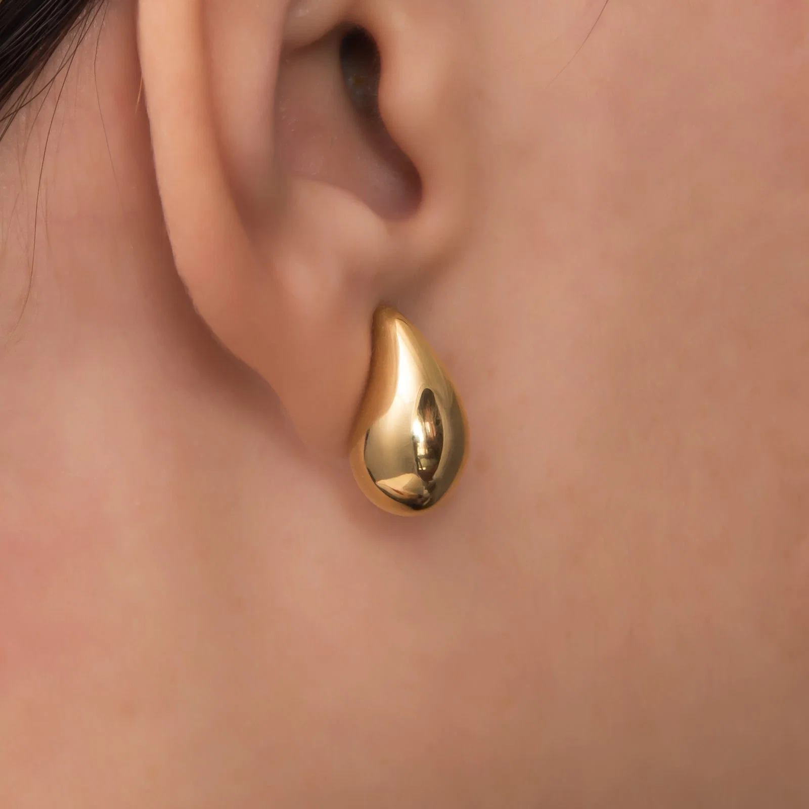 Kendall Mini Dome Earrings — additional product image 5 from AntEva Crafts