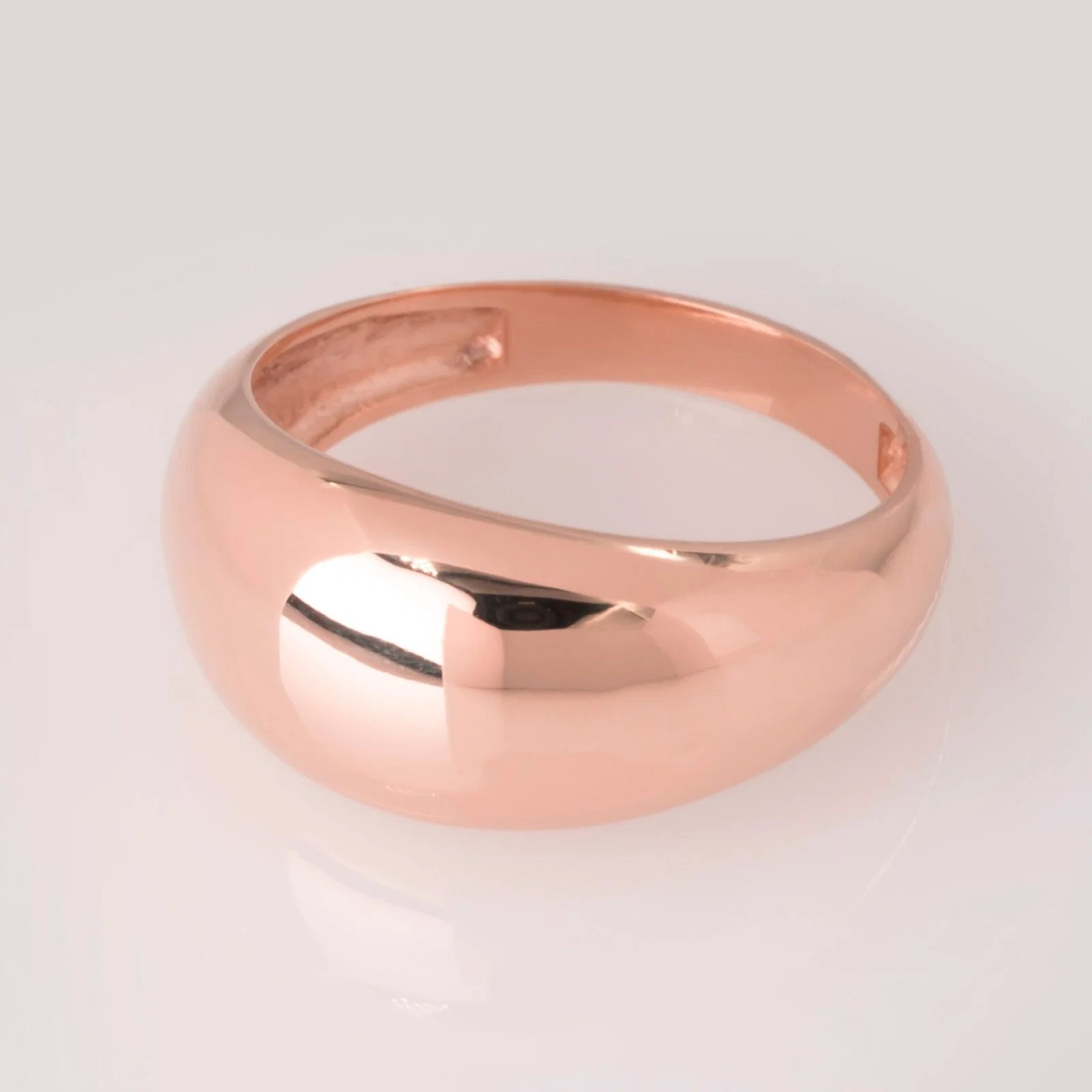 Gold Dome Ring 9mm — additional product image 9 from AntEva Crafts