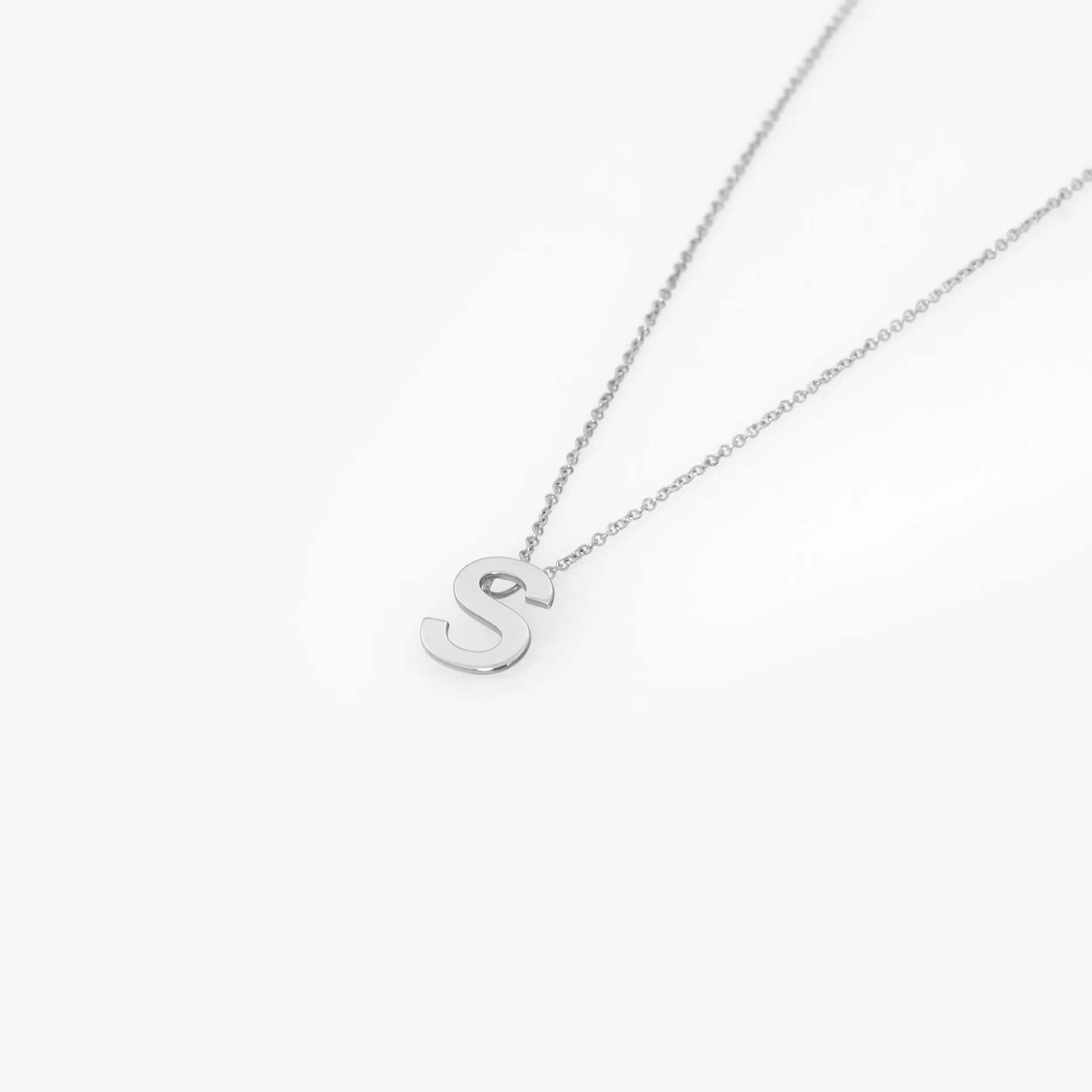 Initial Monogram Necklace — additional product image 6 from AntEva Crafts