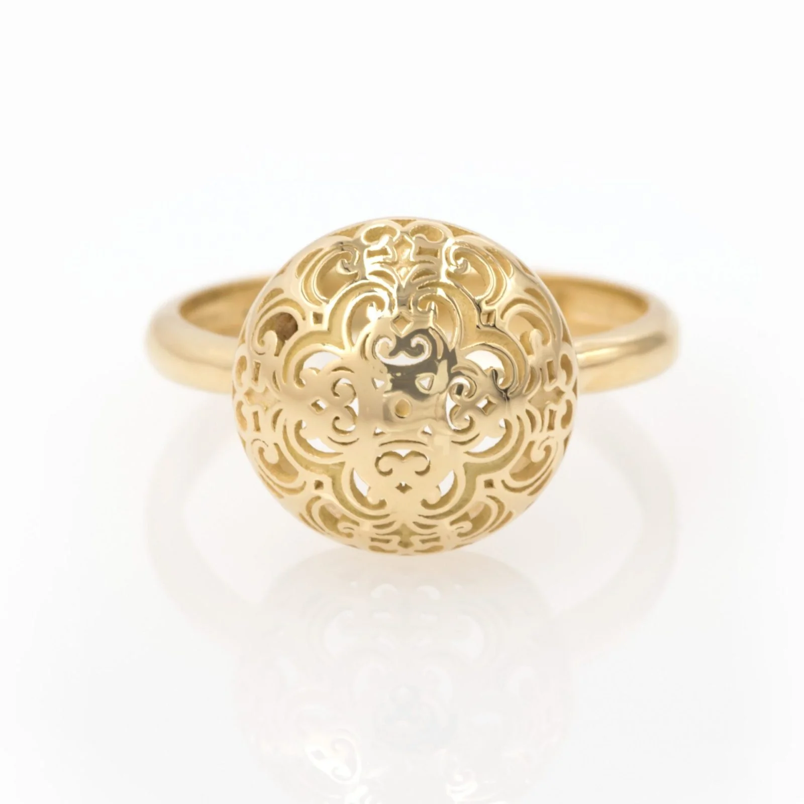 Arabesque Ball Ring — additional product image 3 from AntEva Crafts