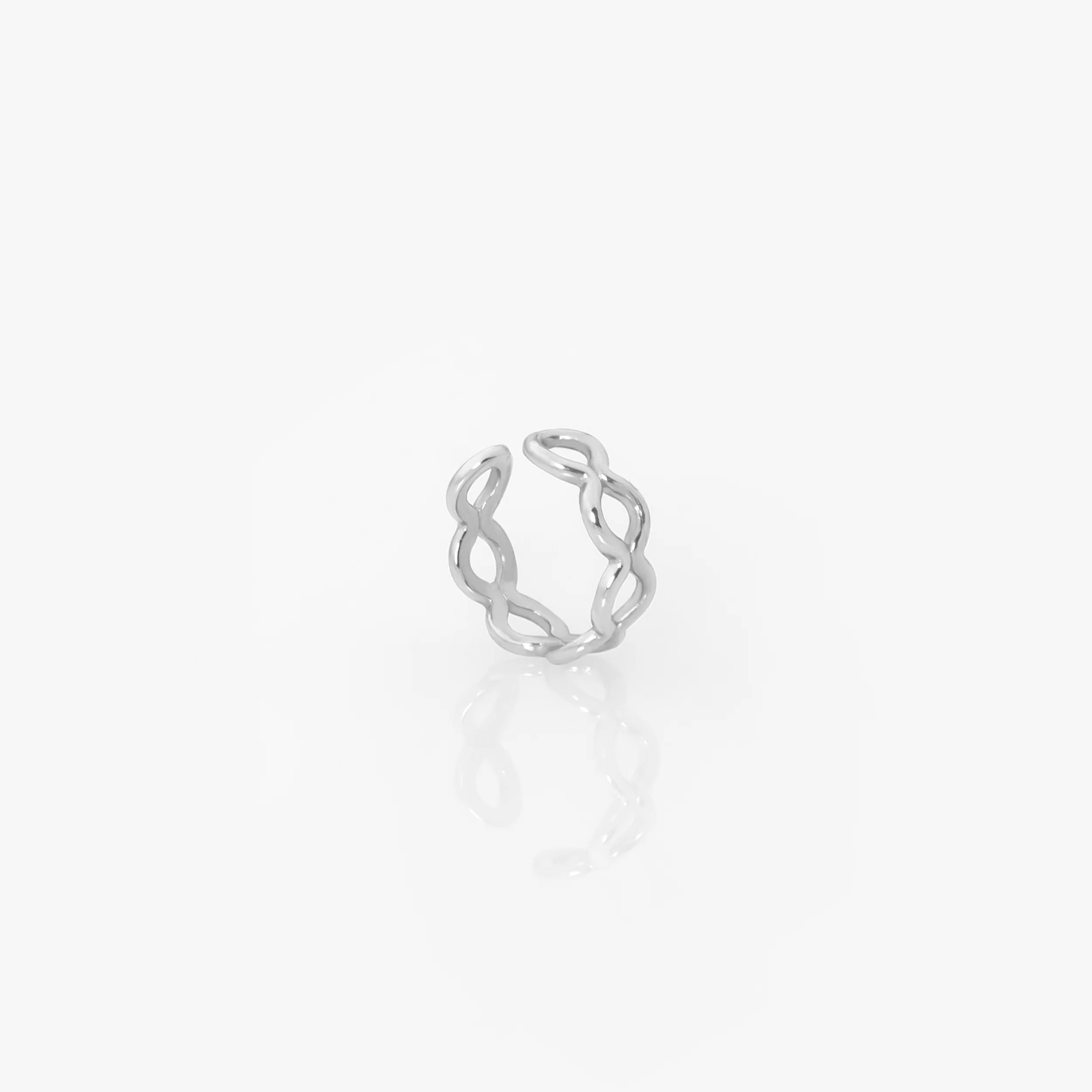 Chain Link Ear Cuff — additional product image 5 from AntEva Crafts