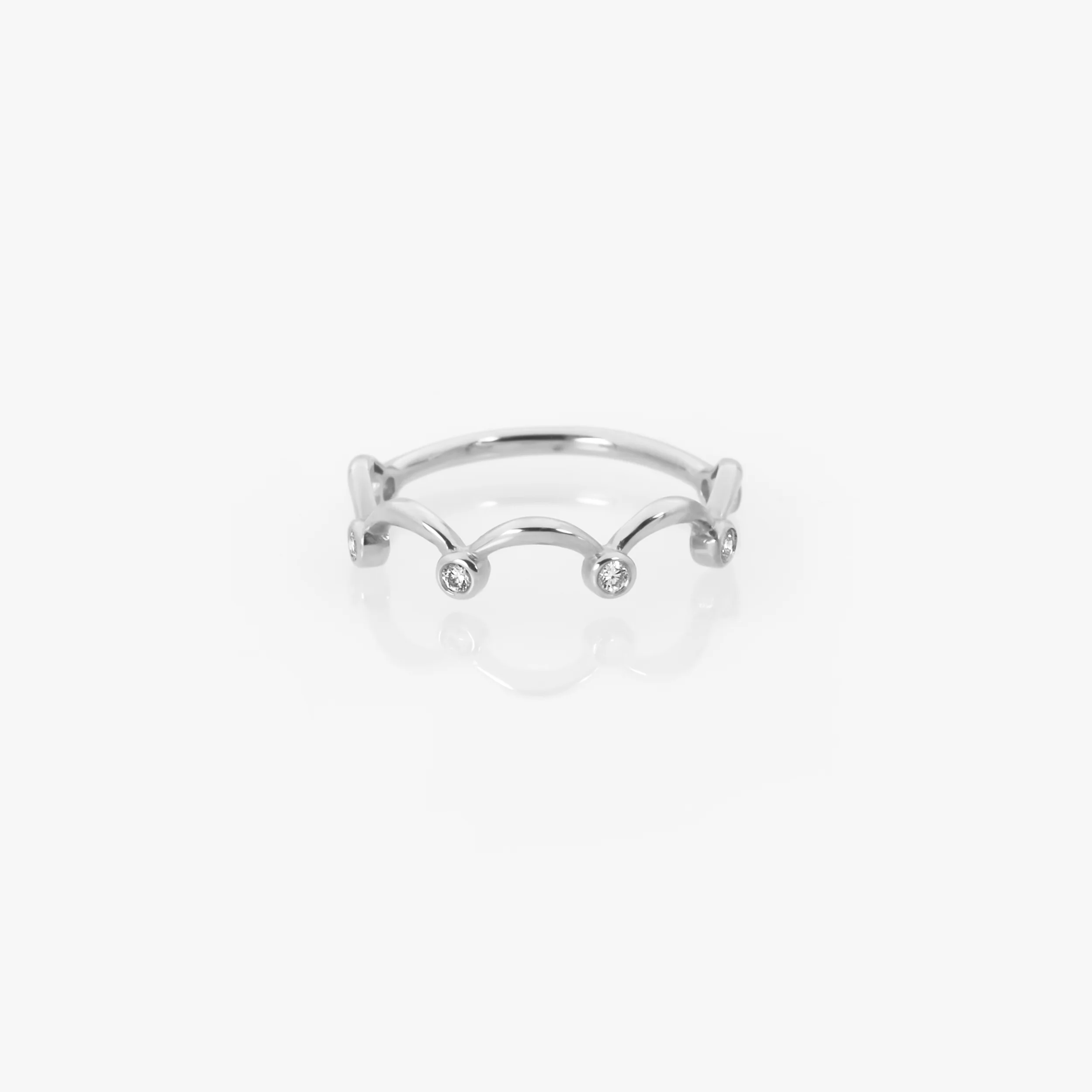 Crown Dainty Ring — additional product image 5 from AntEva Crafts