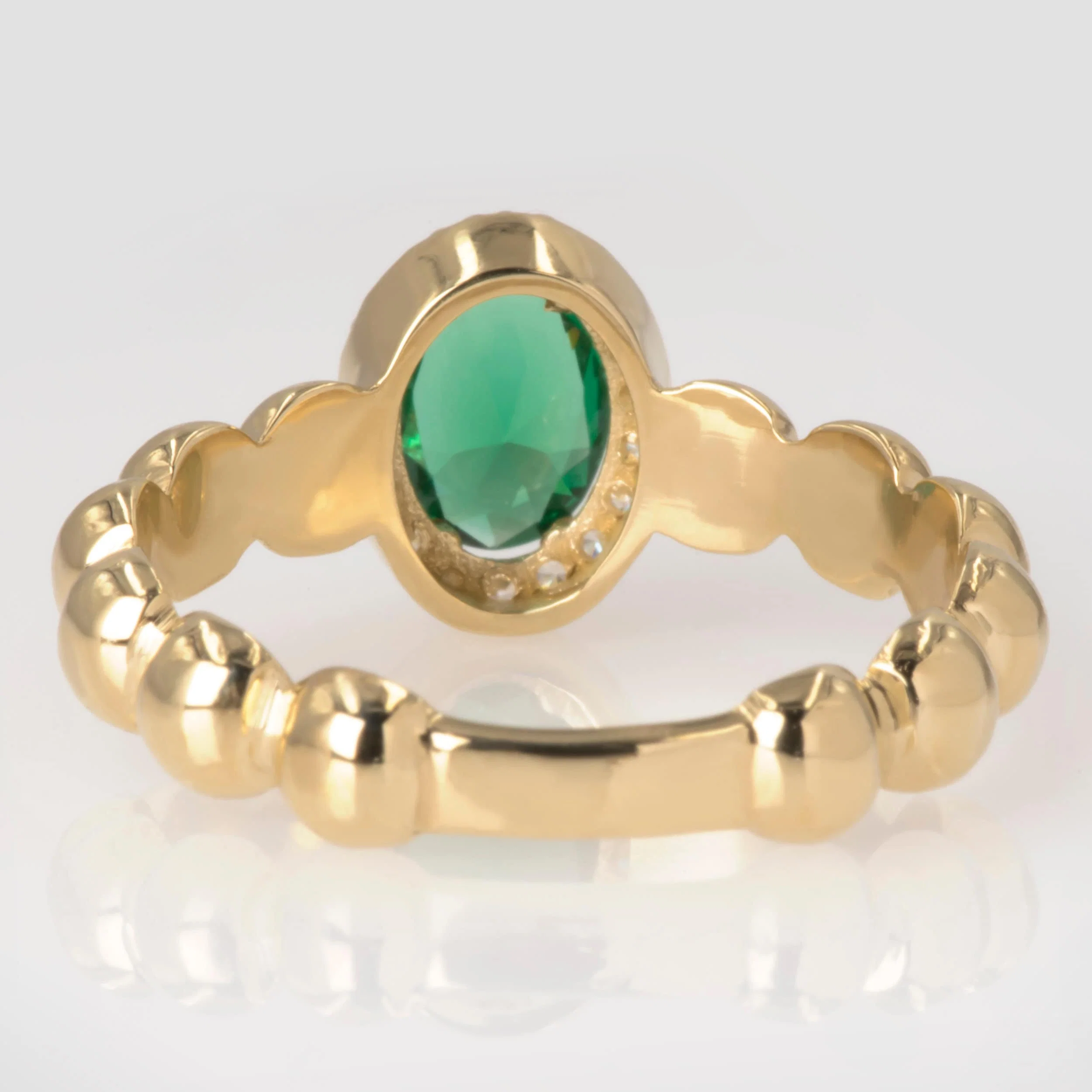 Halo Beaded Ring — additional product image 6 from AntEva Crafts