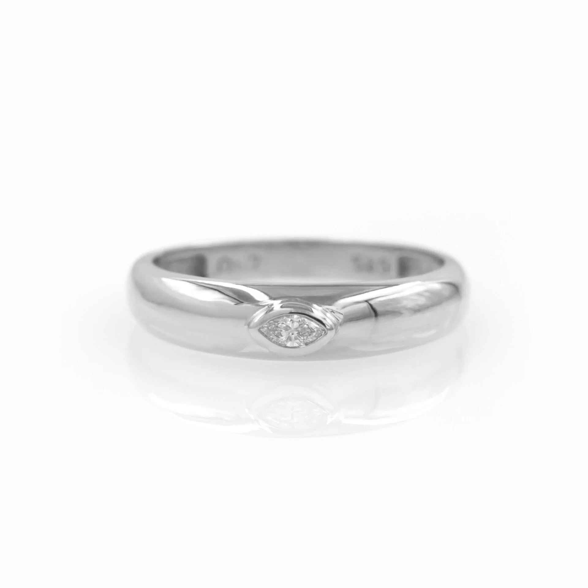 Dome Marquise Diamond Ring — additional product image 7 from AntEva Crafts