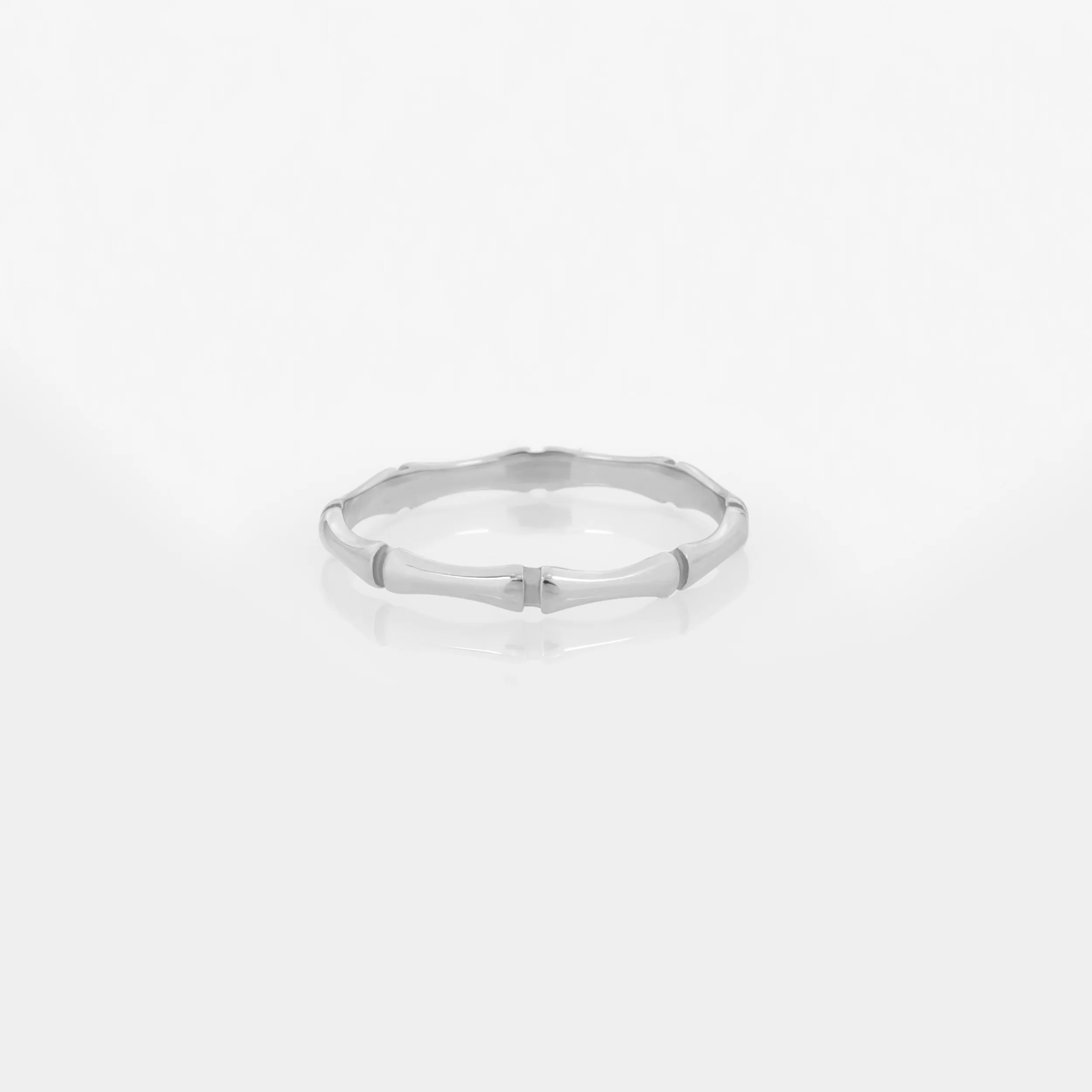 Gold Bamboo Ring — additional product image 10 from AntEva Crafts