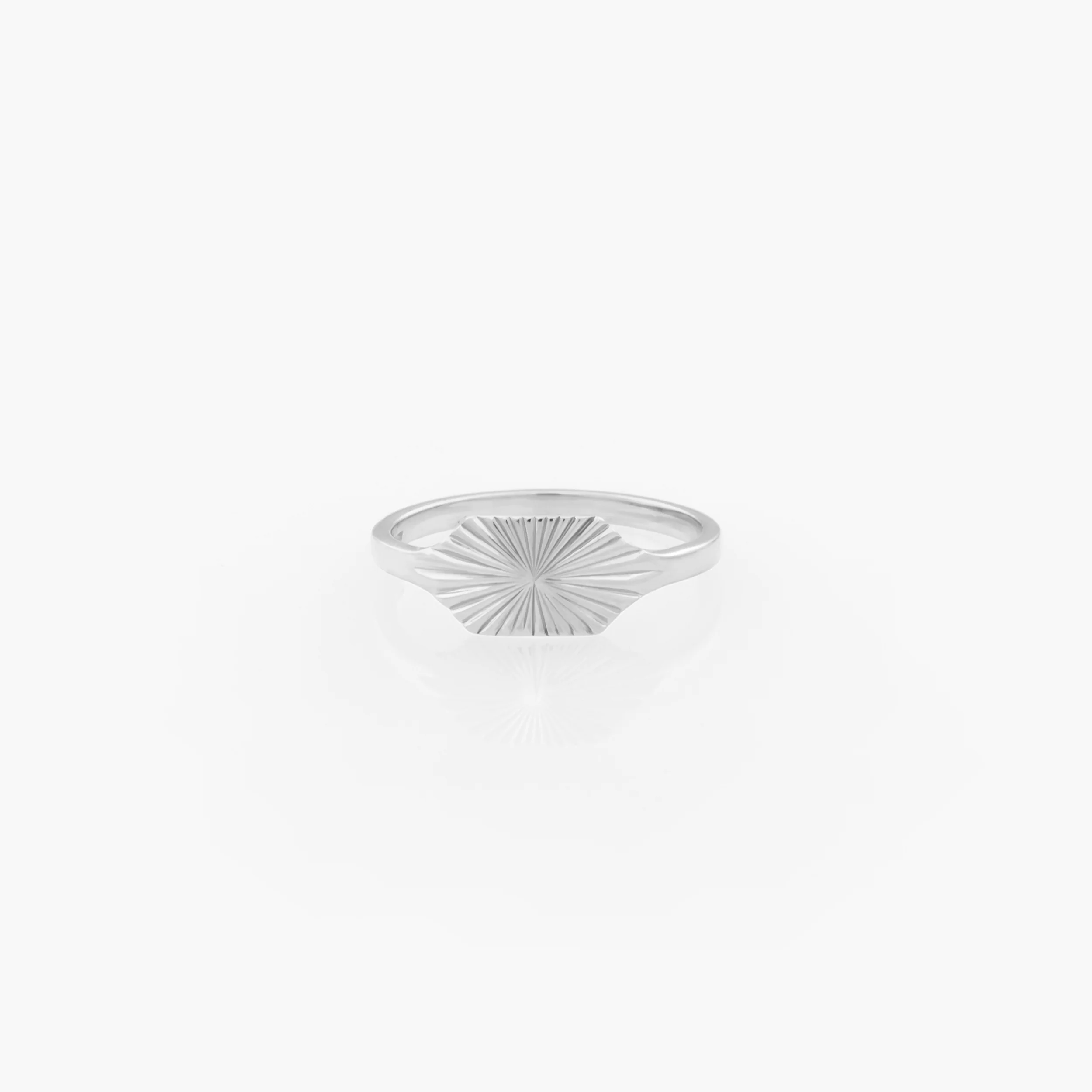 Sunburst Signet Ring — additional product image 3 from AntEva Crafts