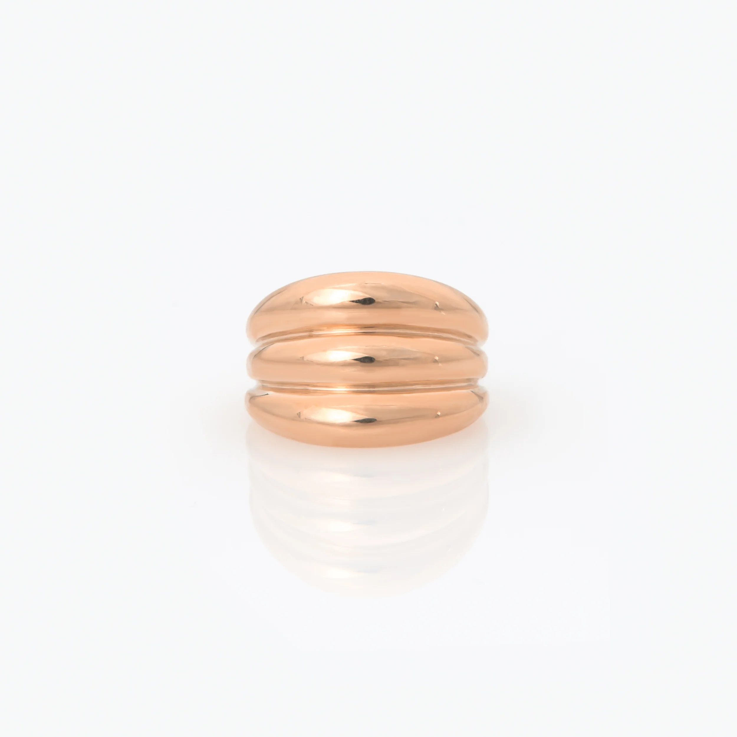 Big Triple Dome Ring — additional product image 4 from AntEva Crafts