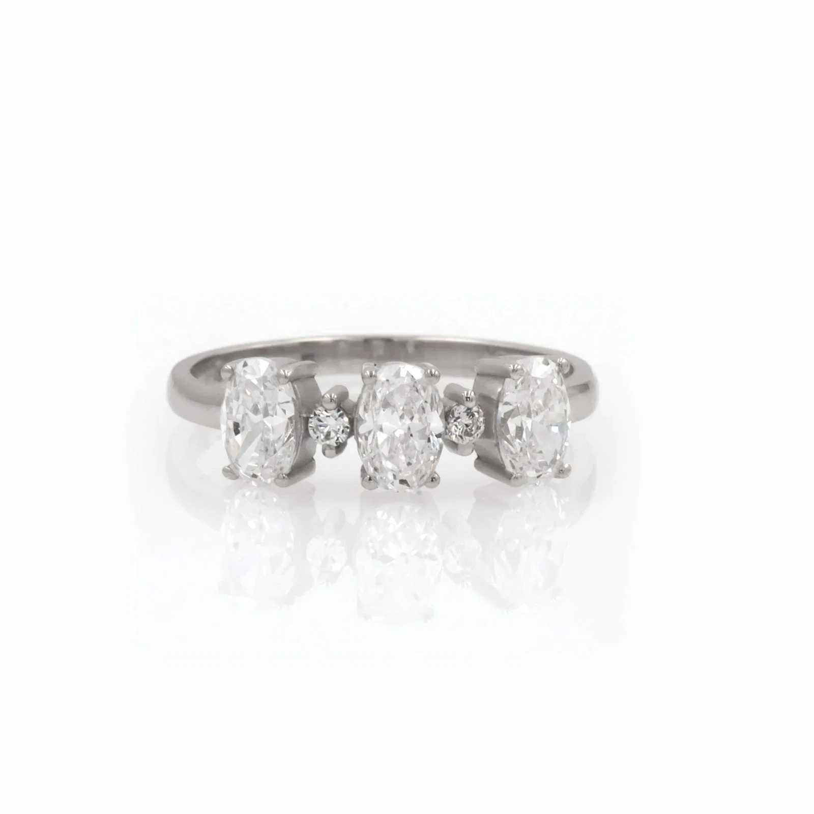 Triple Stone Ring — additional product image 6 from AntEva Crafts