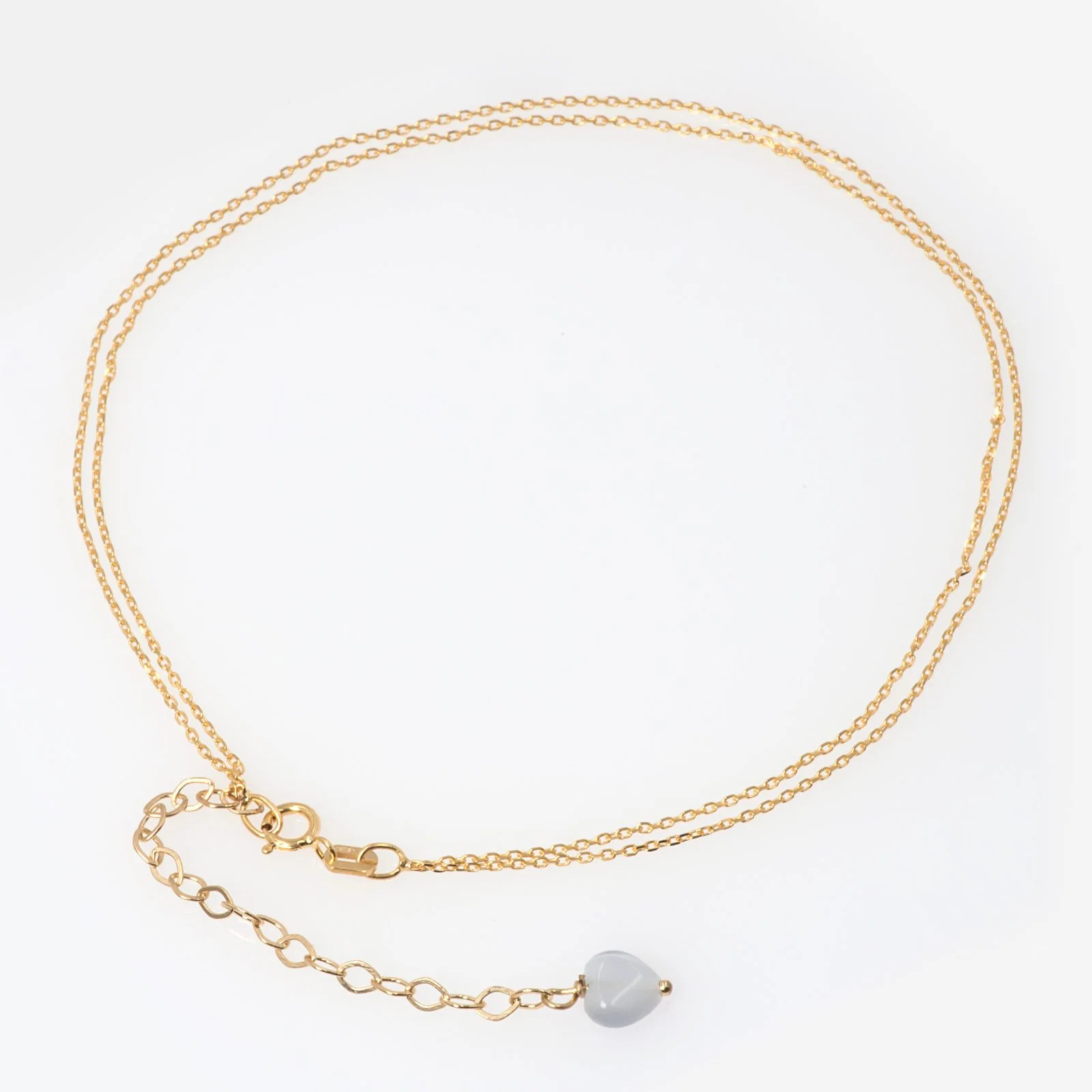 Double Chain Anklet — additional product image 3 from AntEva Crafts