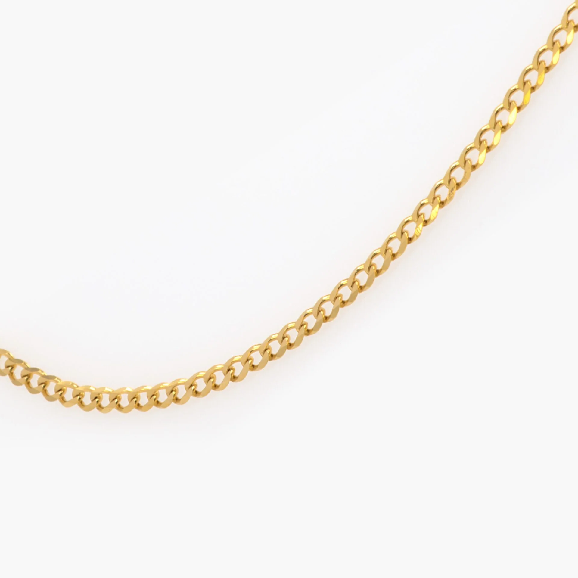 Cuban Chain Curb Link Necklace — additional product image 3 from AntEva Crafts