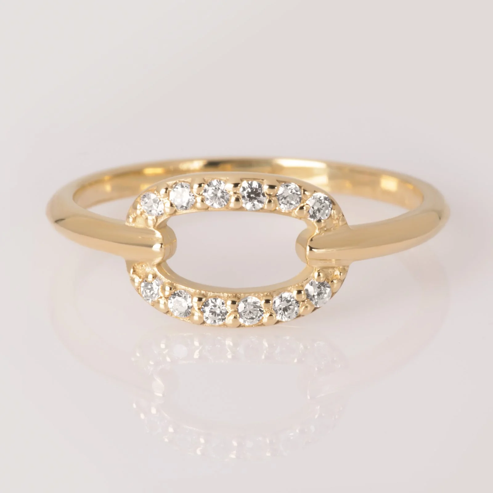 Chain Diamond Ring — additional product image 6 from AntEva Crafts