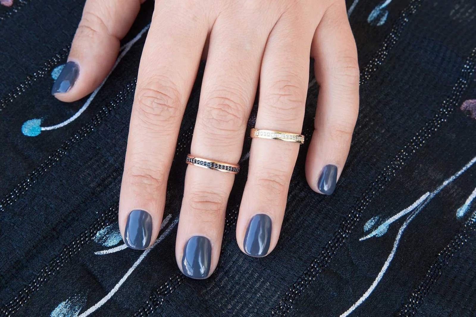 Half Eternity Ring with CZ — additional product image 5 from AntEva Crafts