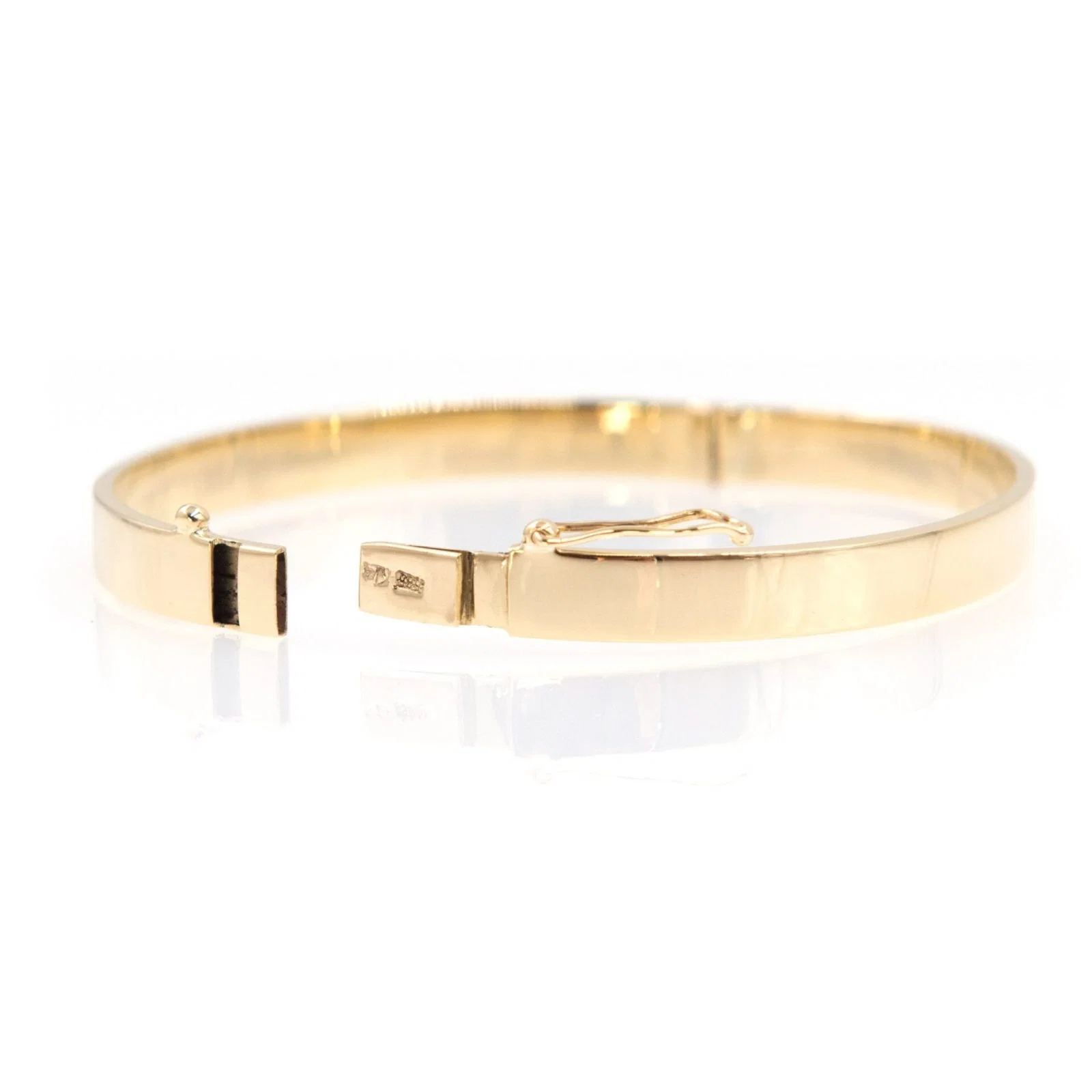 Plain Hinged Bangle 6mm — additional product image 3 from AntEva Crafts