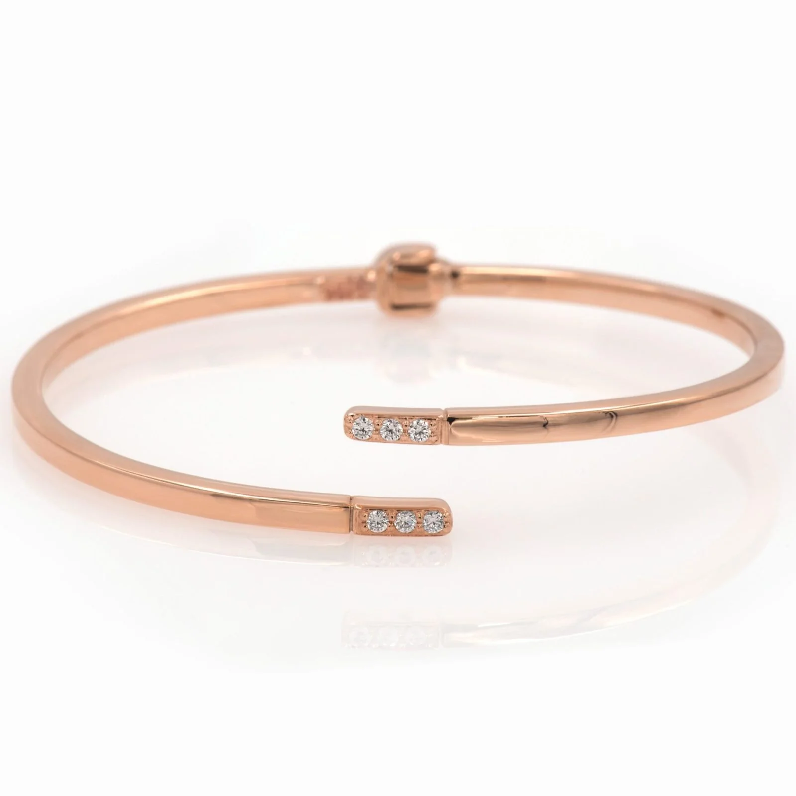 Open Diamond Bangle — additional product image 6 from AntEva Crafts