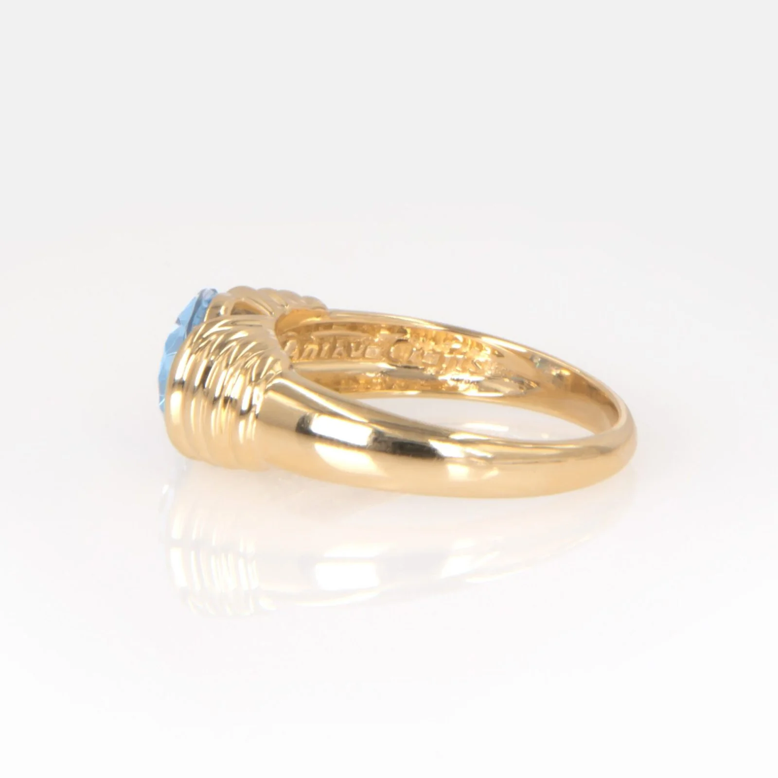Oval Solitaire Ring — additional product image 5 from AntEva Crafts