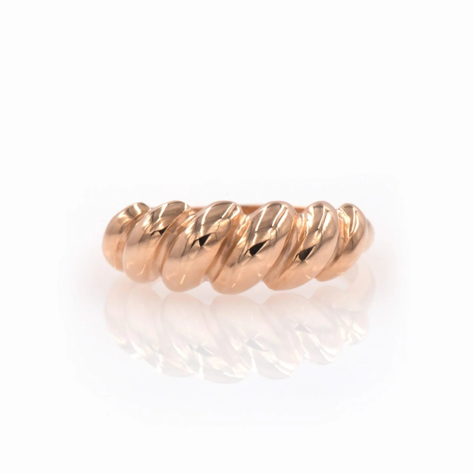 Classic Croissant Ring — additional product image 6 from AntEva Crafts