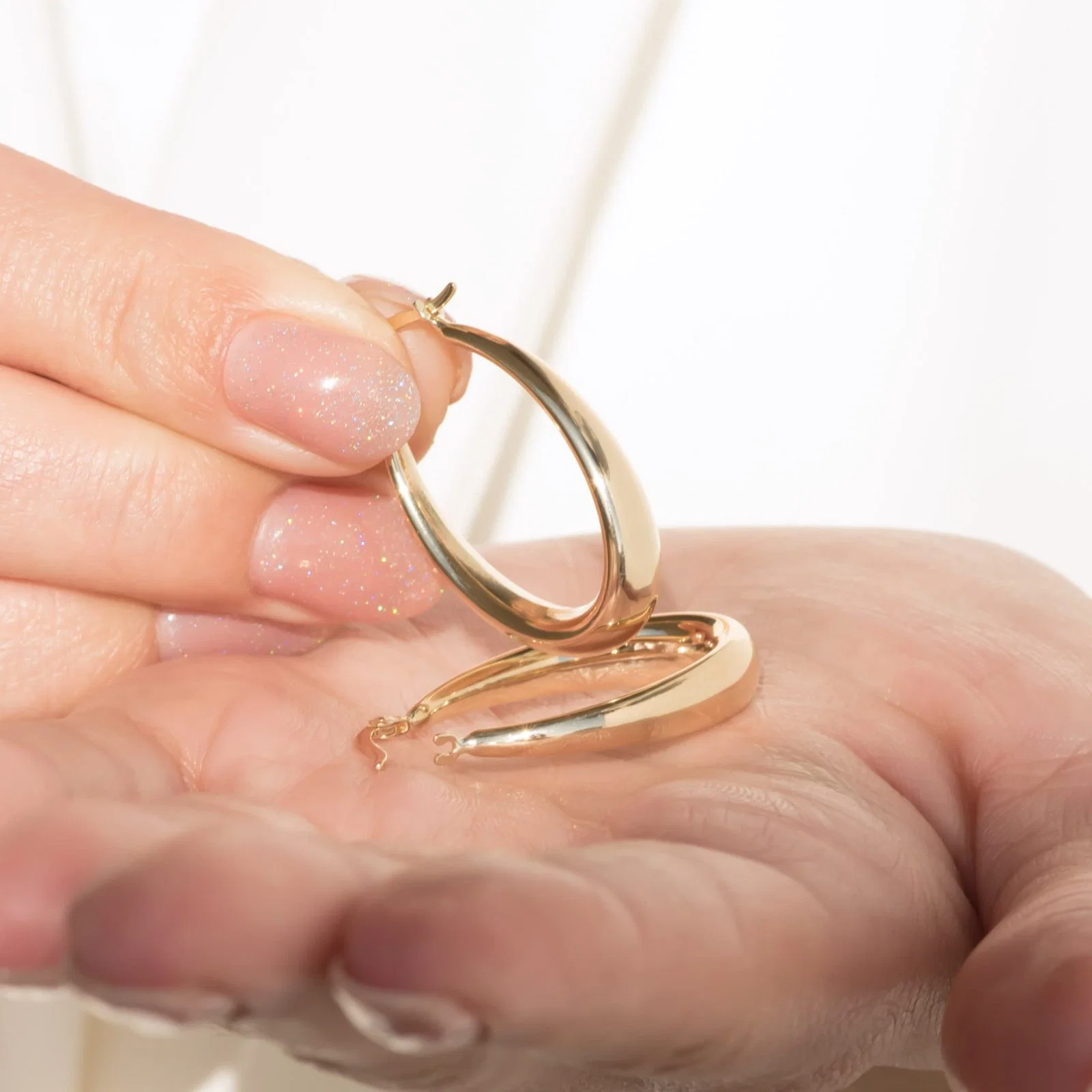 Dome Hoop Earrings — additional product image 5 from AntEva Crafts