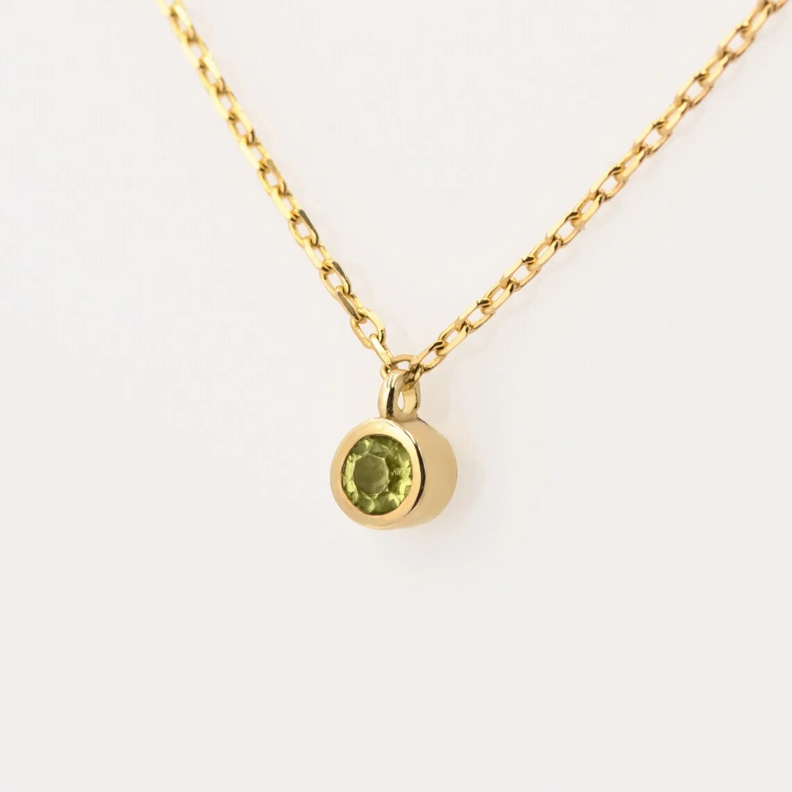 Genuine Birthstone Necklace — additional product image 7 from AntEva Crafts