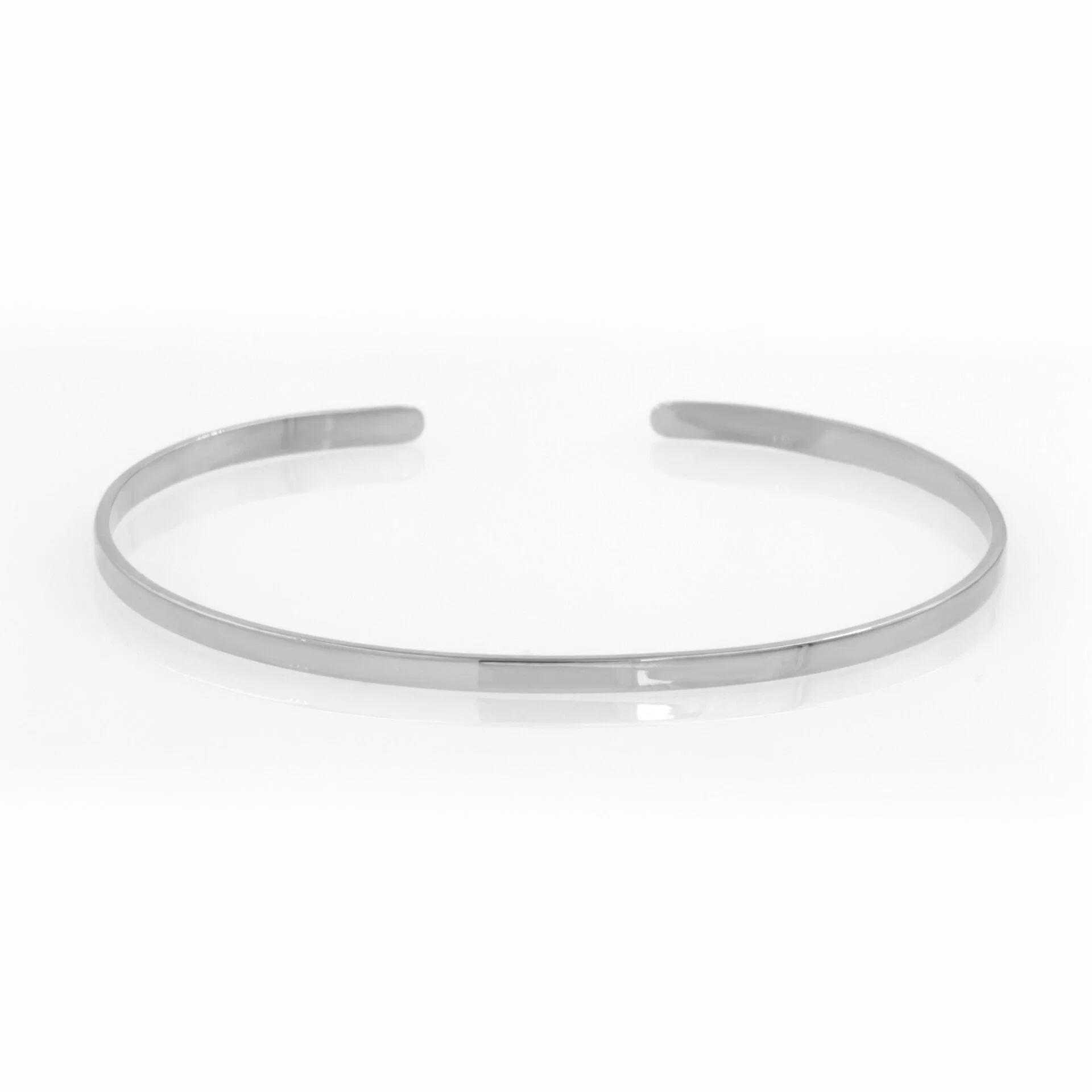 Plain Open Cuff Bangle — additional product image 7 from AntEva Crafts