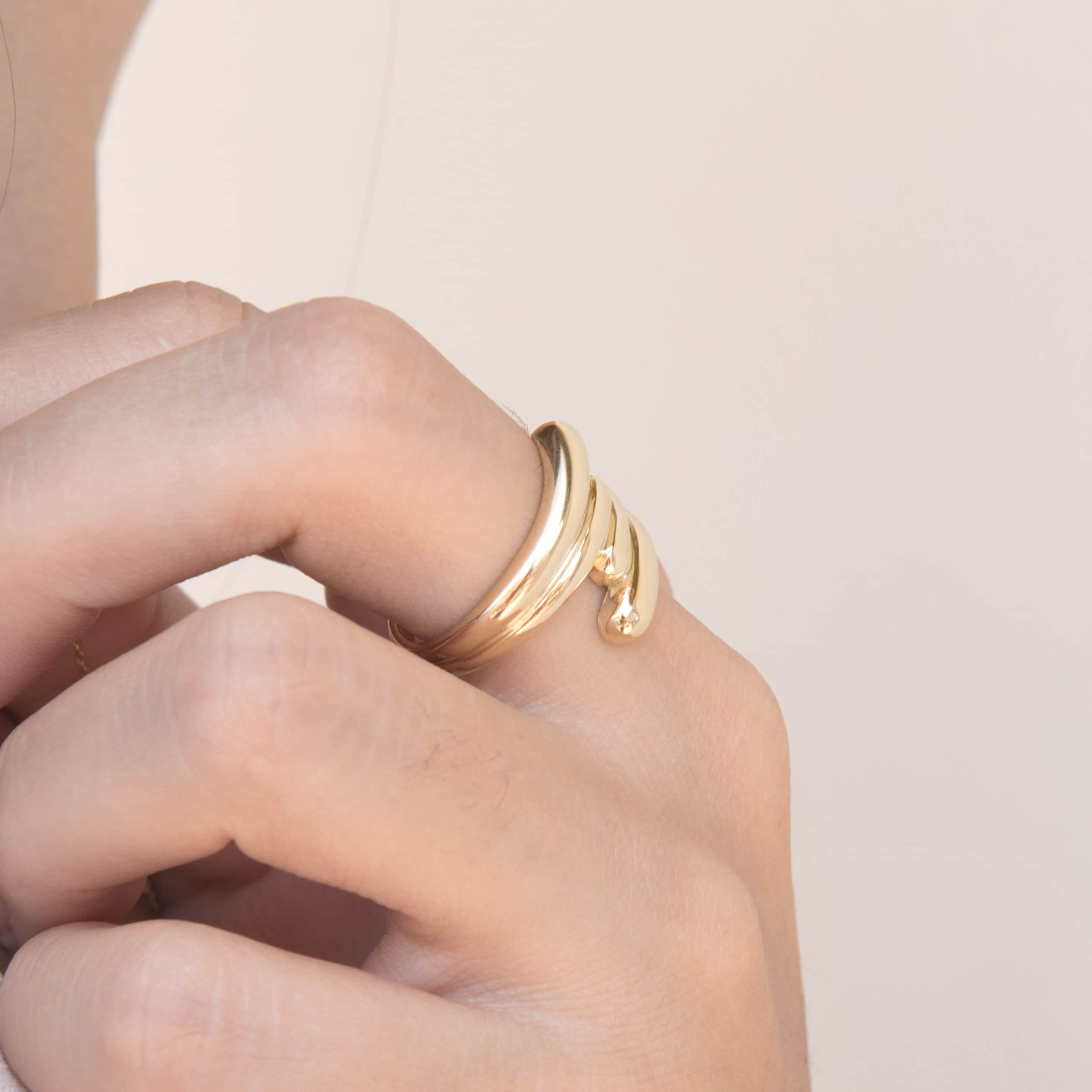 Bypass Spiral Ring — additional product image 9 from AntEva Crafts