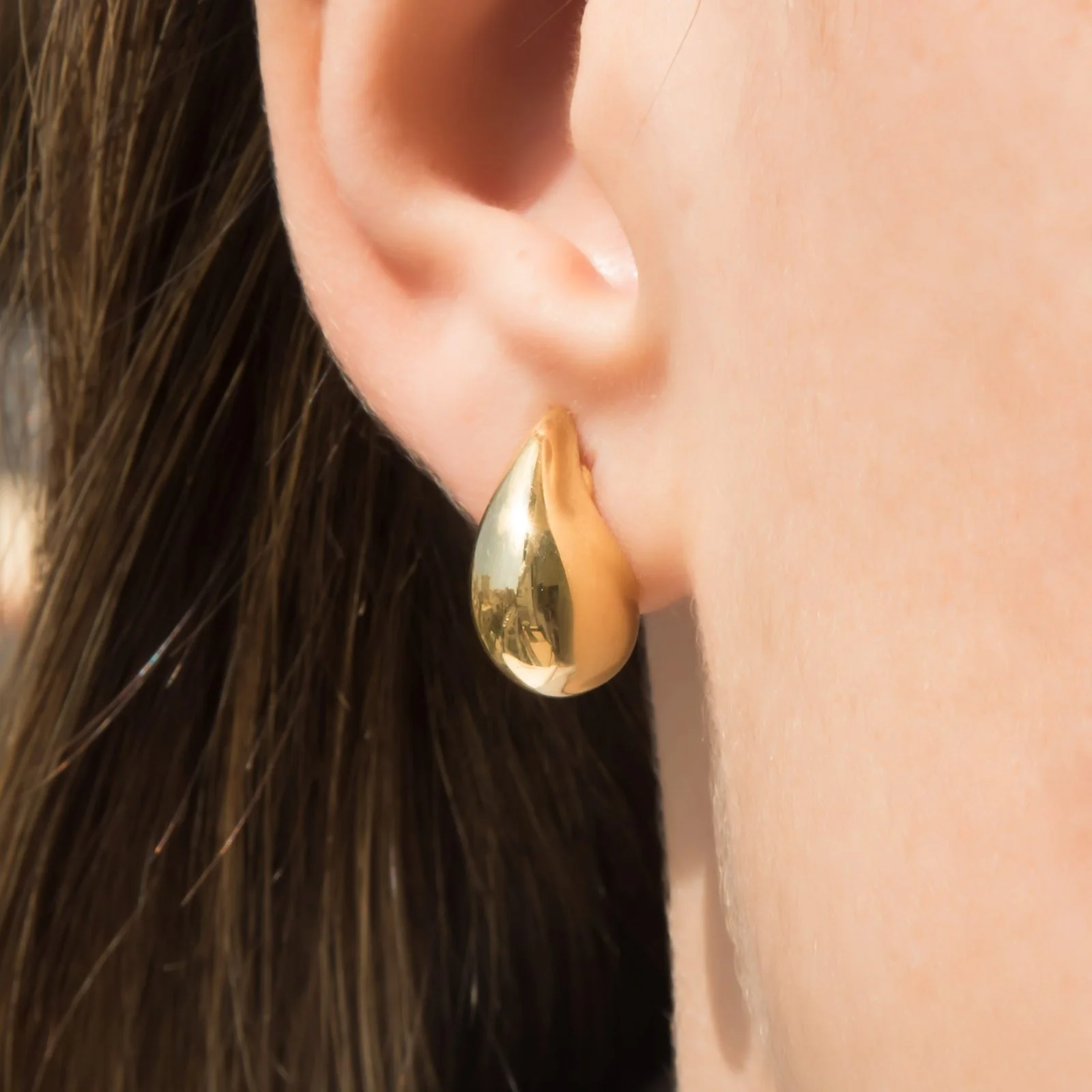Kendall Mini Dome Earrings — additional product image 7 from AntEva Crafts