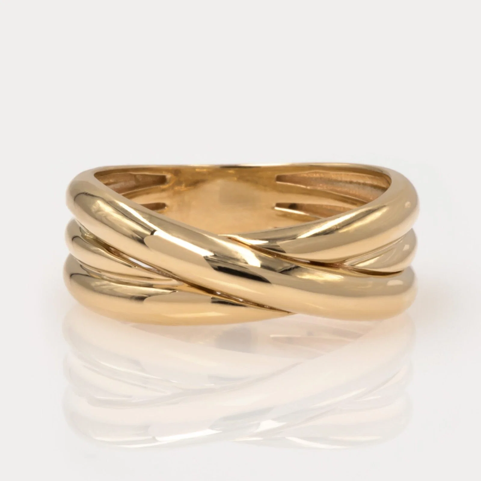 Twisted Triple Ring — additional product image 6 from AntEva Crafts