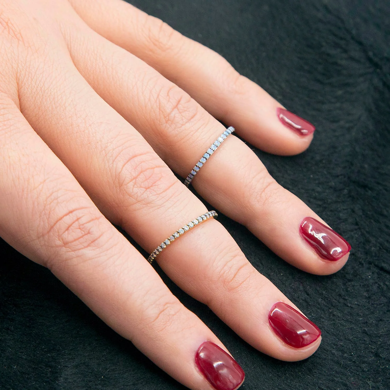 Full Eternity Opal Ring — additional product image 5 from AntEva Crafts