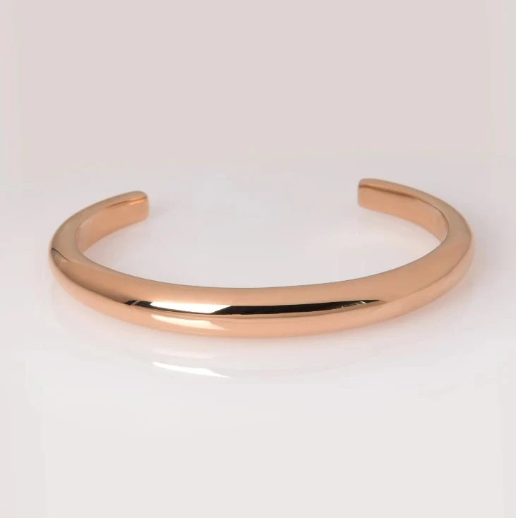 Chunky Open Bangle 8mm — additional product image 7 from AntEva Crafts