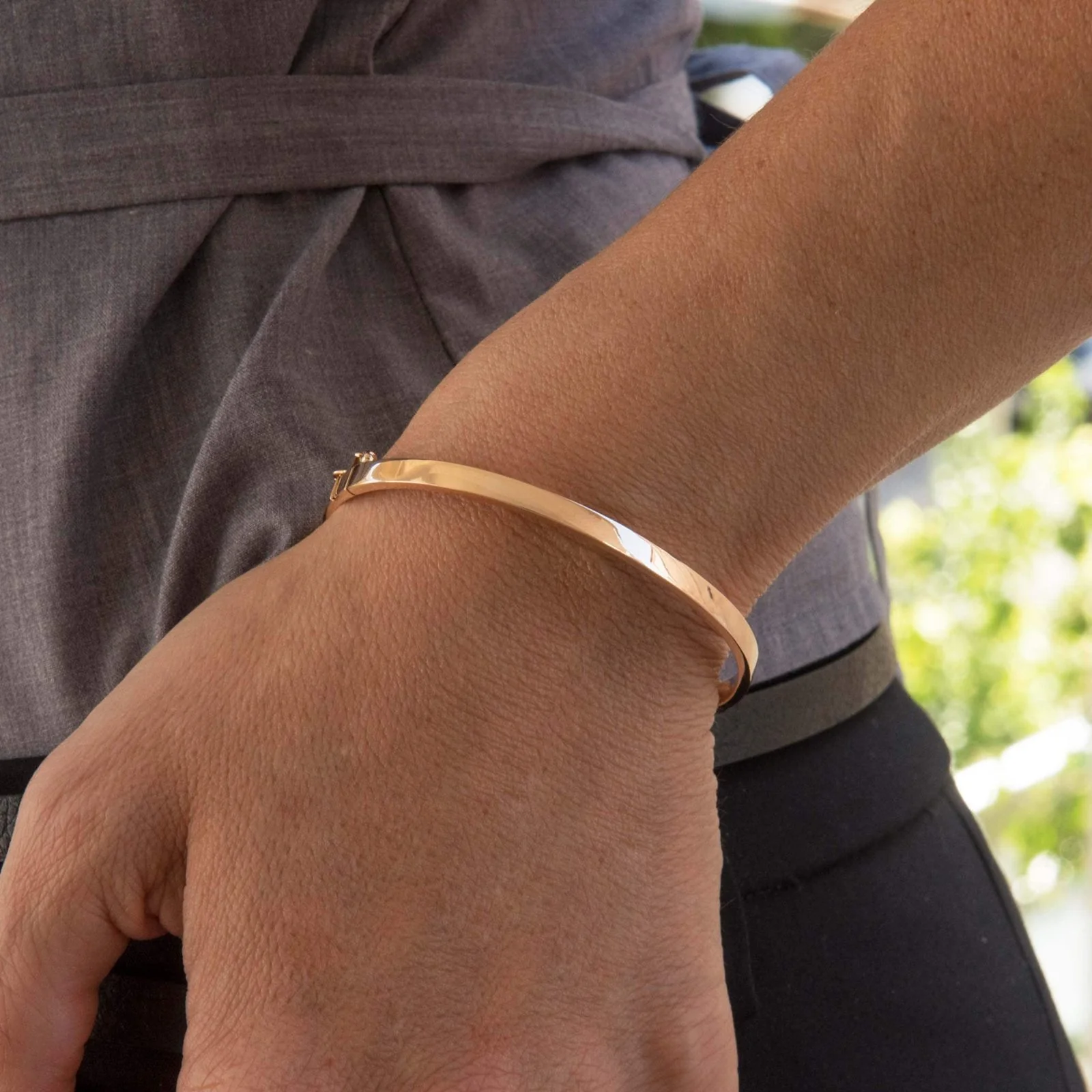 Flat Bangle — additional product image 4 from AntEva Crafts