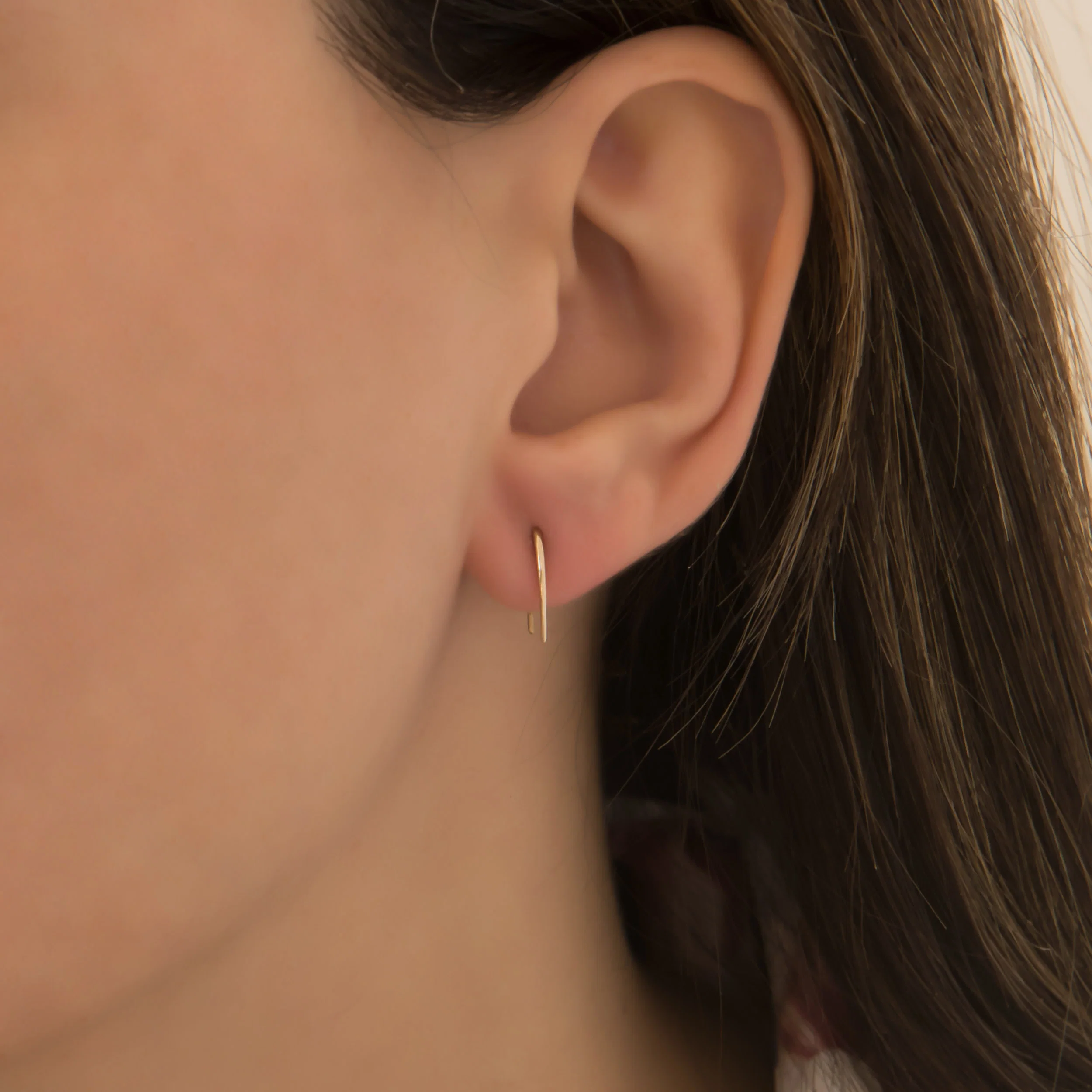 Open Arc Hoops — additional product image 2 from AntEva Crafts