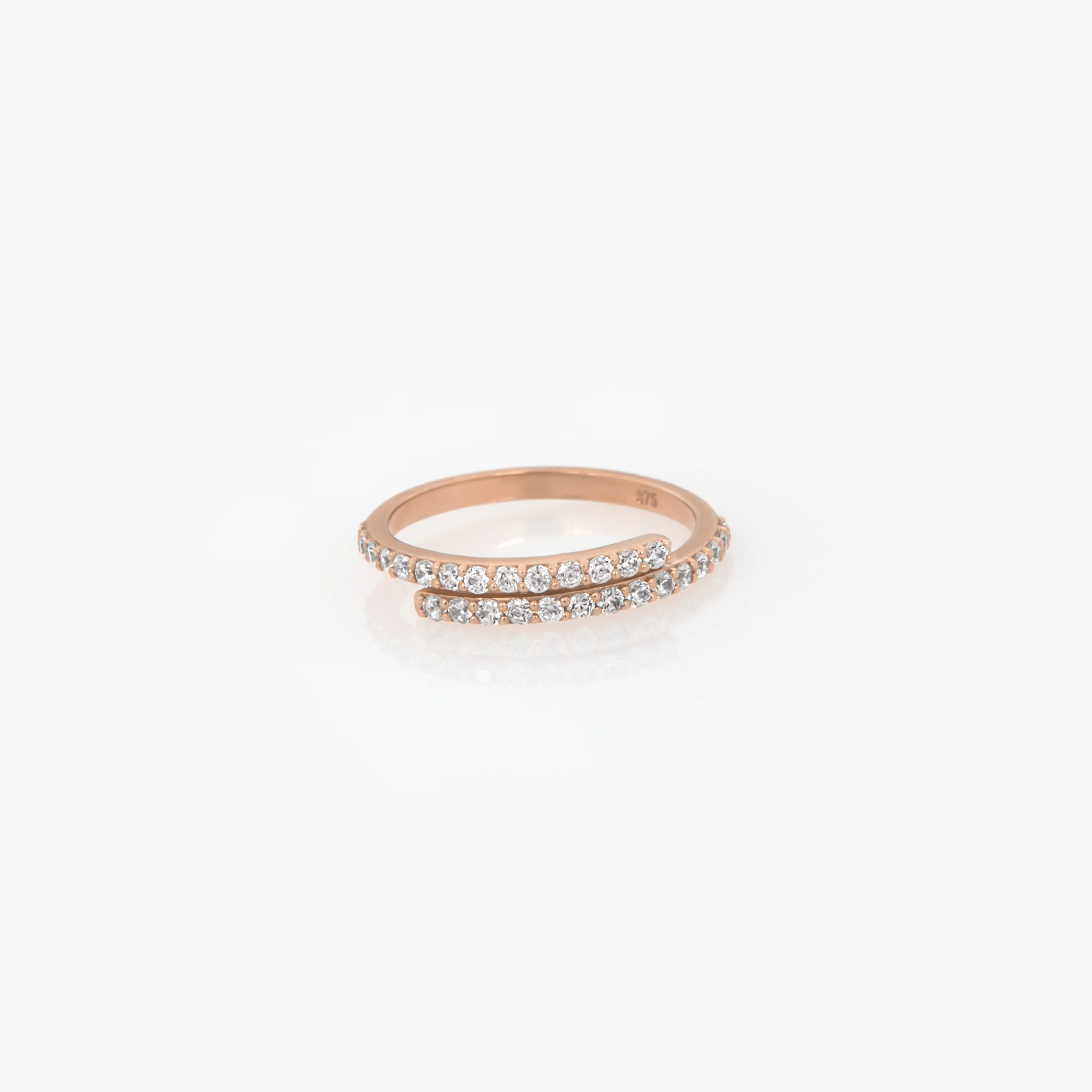 Bypass Gemstone Ring — additional product image 6 from AntEva Crafts