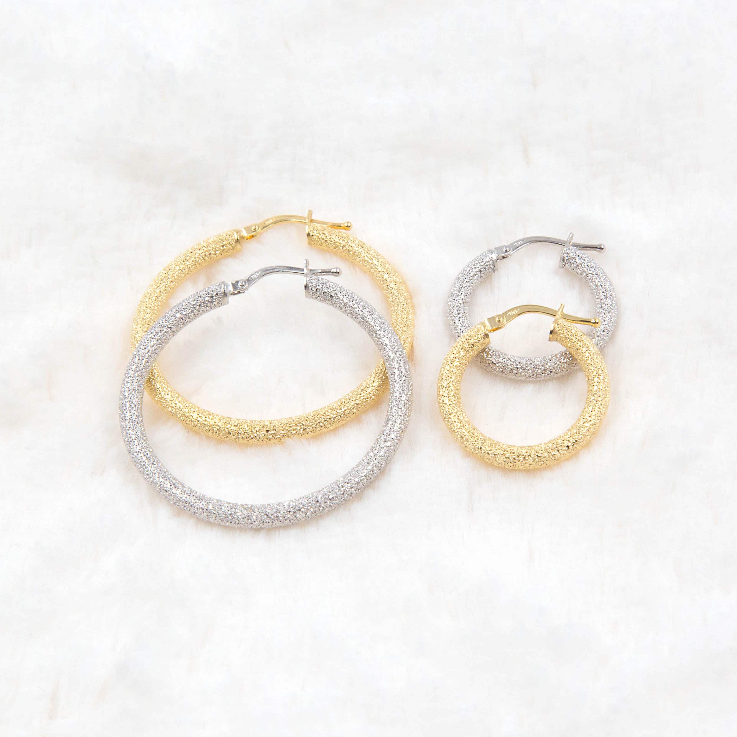 Matte Hoop Earrings — additional product image 11 from AntEva Crafts