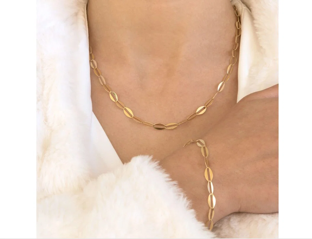 Oval Clip Elongated Bracelet — additional product image 5 from AntEva Crafts