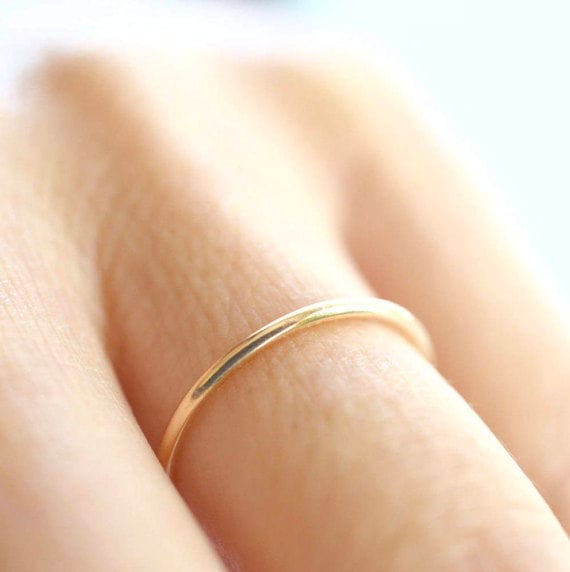Classic Thin Band 1.5mm — additional product image 2 from AntEva Crafts