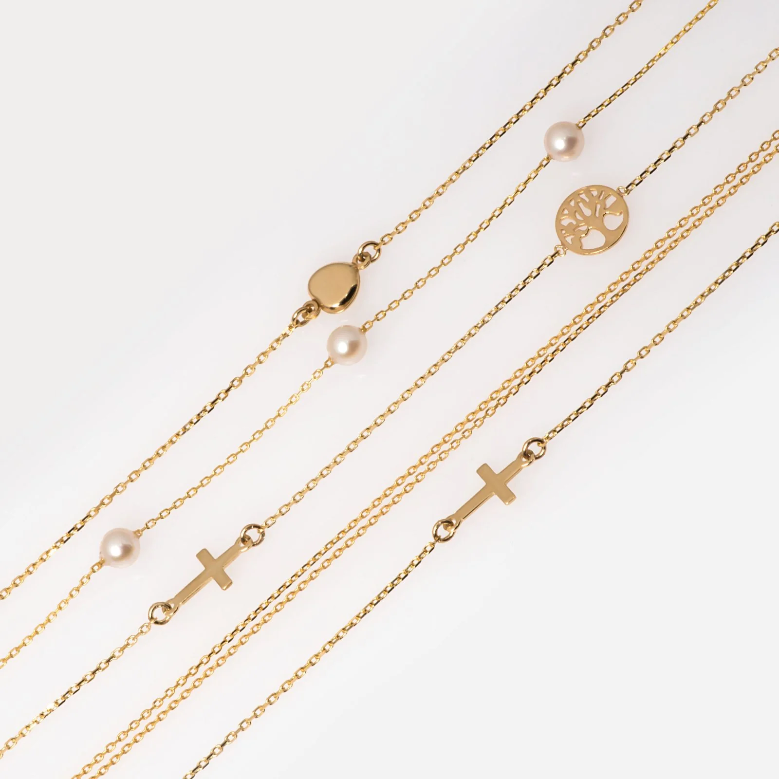 Heart Anklet with adjustable chain — additional product image 5 from AntEva Crafts