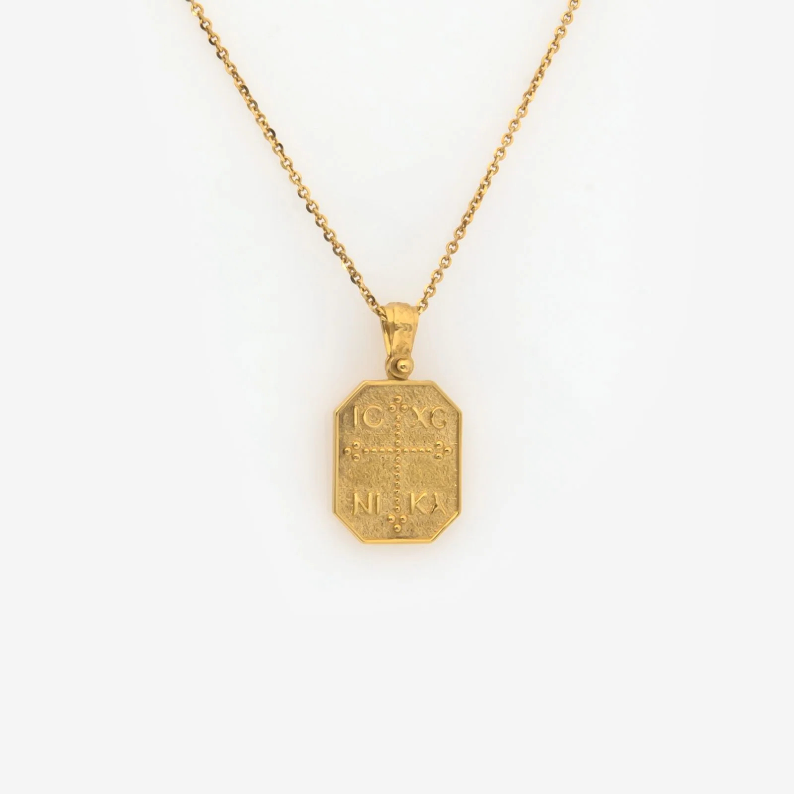 Exagon Christian Necklace