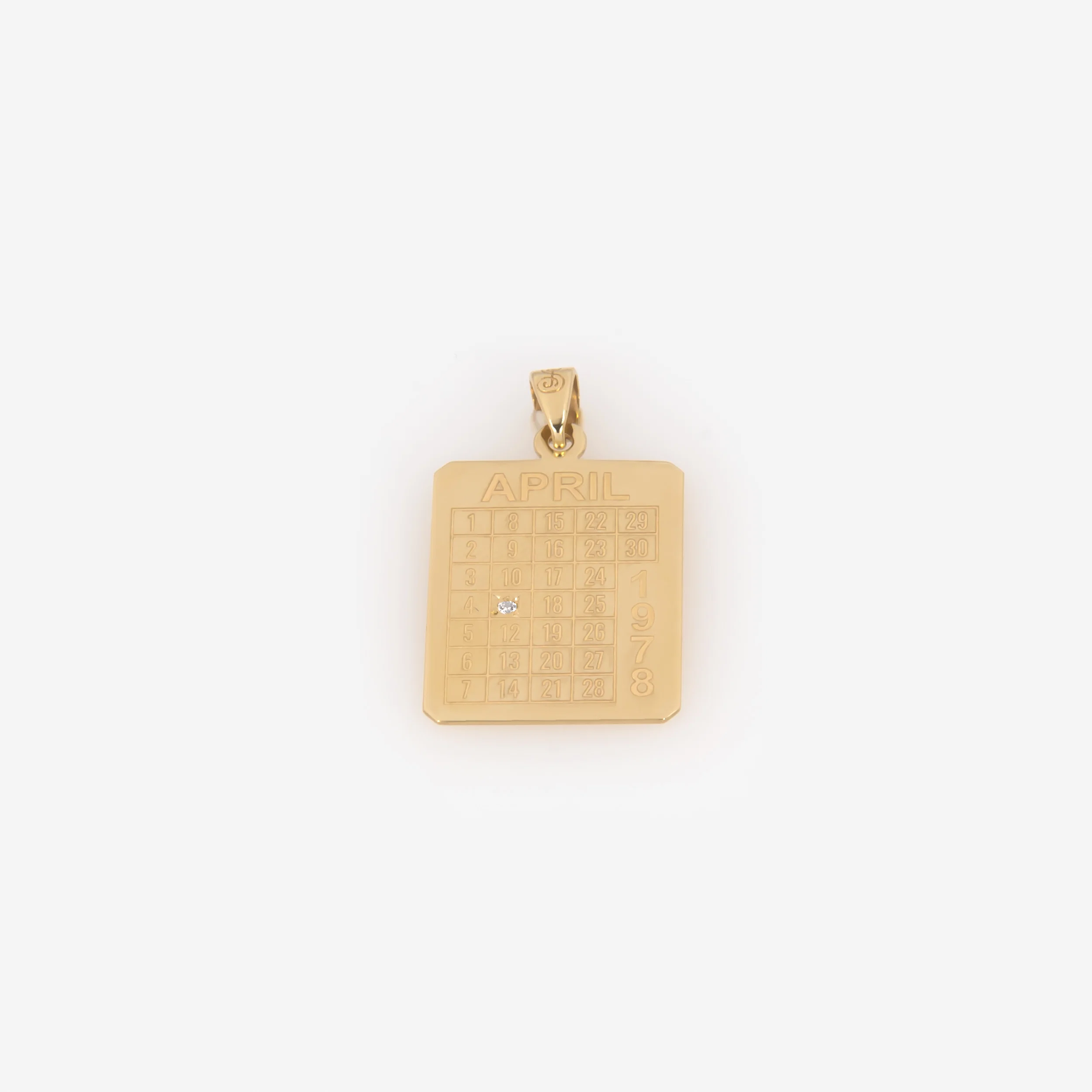 Silver Personalized Diary Tag — additional product image 4 from AntEva Crafts