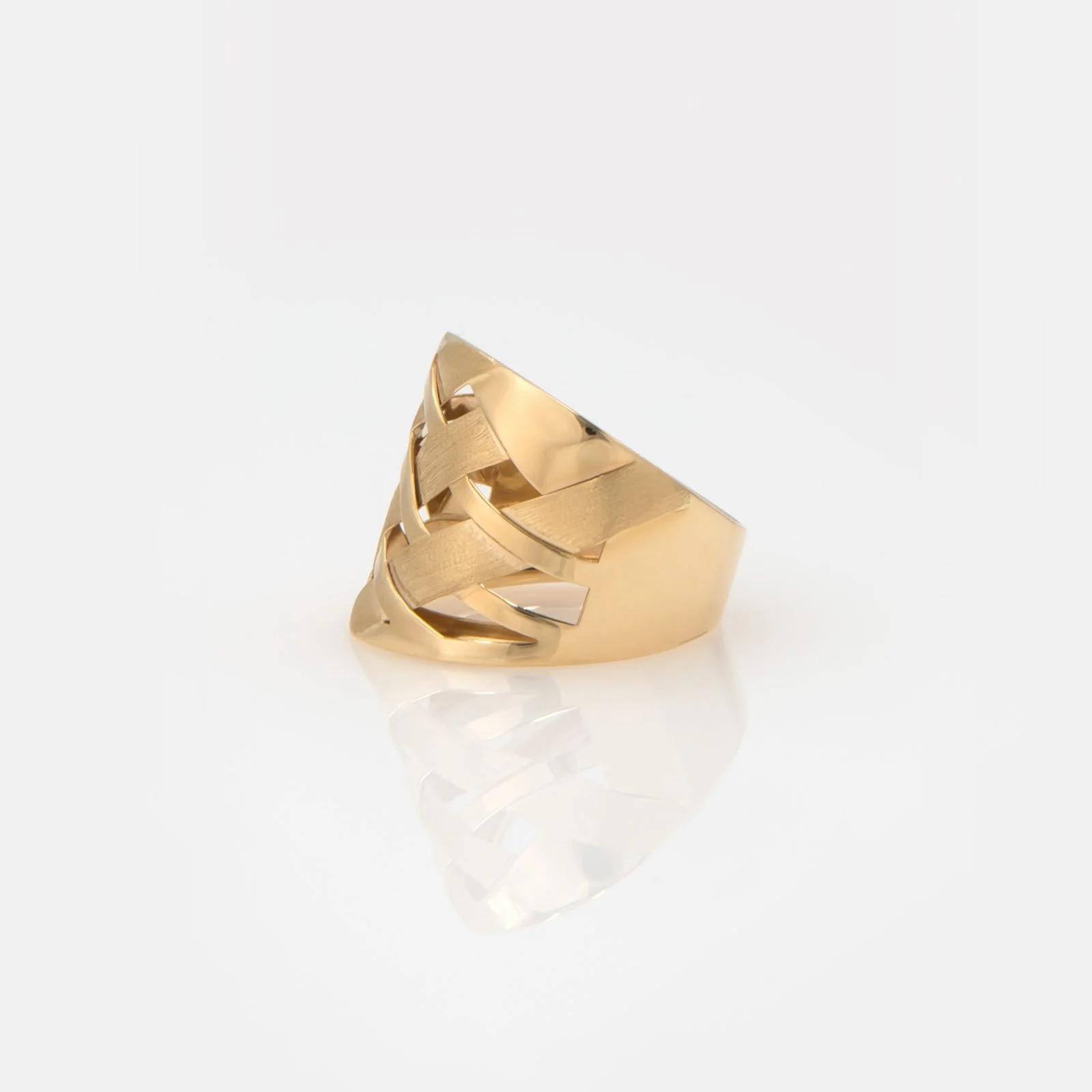 Filligree Chunky Ring — additional product image 2 from AntEva Crafts